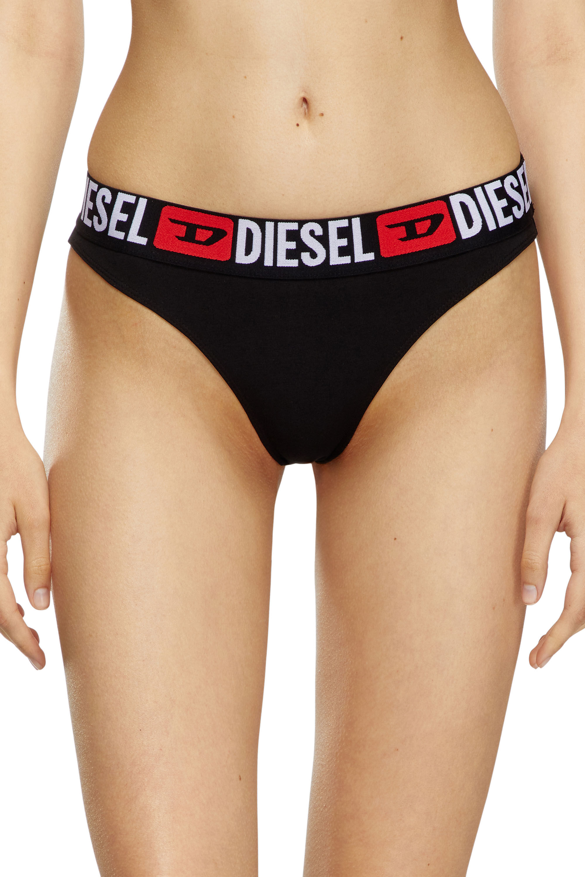 Diesel - UFPN-PANTIES-TD-THREEPACK, Black/Grey - Image 1