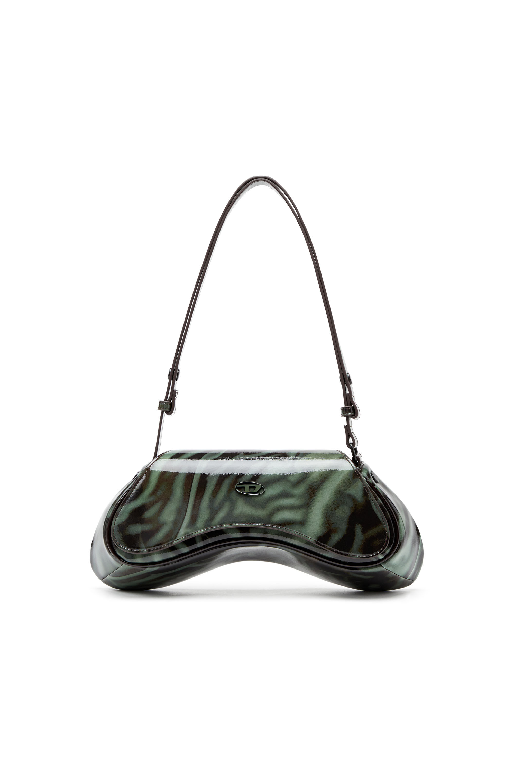 Diesel - PLAY CROSSBODY, Noir/Vert - Image 1