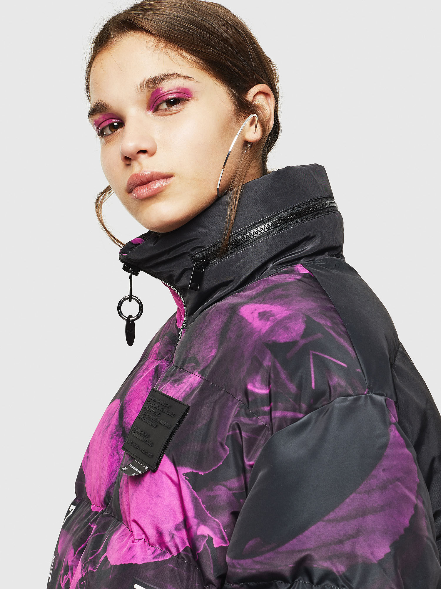 Diesel on sale purple jacket