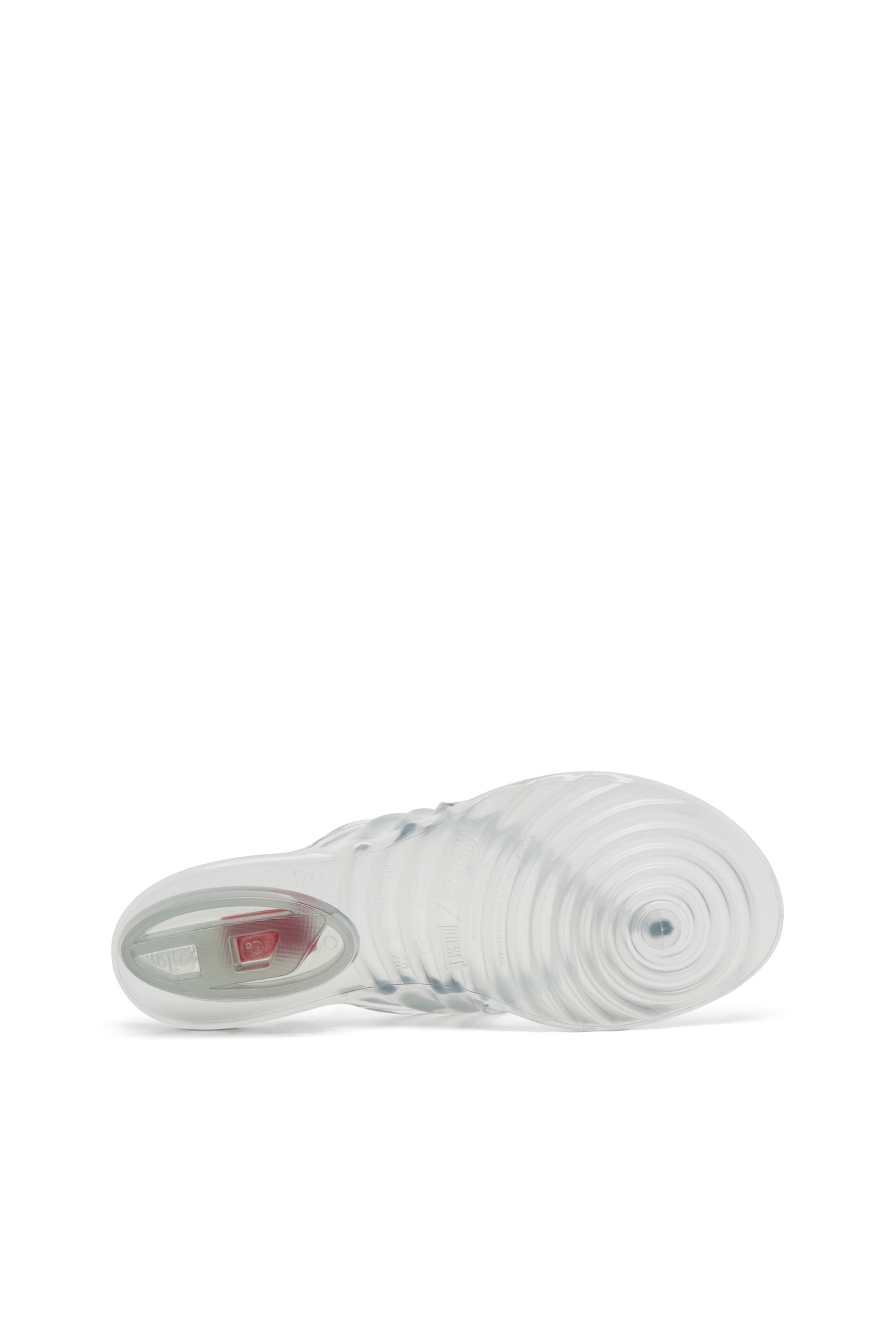 Diesel - MELISSA QUANTUM THONG, Female's Sculptural flip-flops in Melflex® in Light Grey - 5