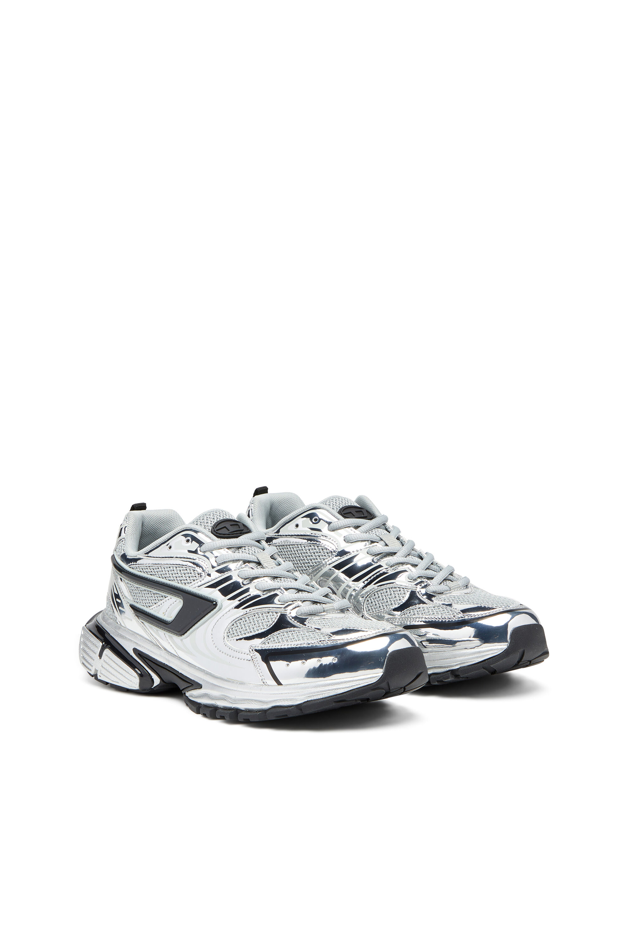 Men's S-Serendipity-Mesh sneakers with metallic overlays Men's S-Serendipity-Mesh sneakers with metallic overlays