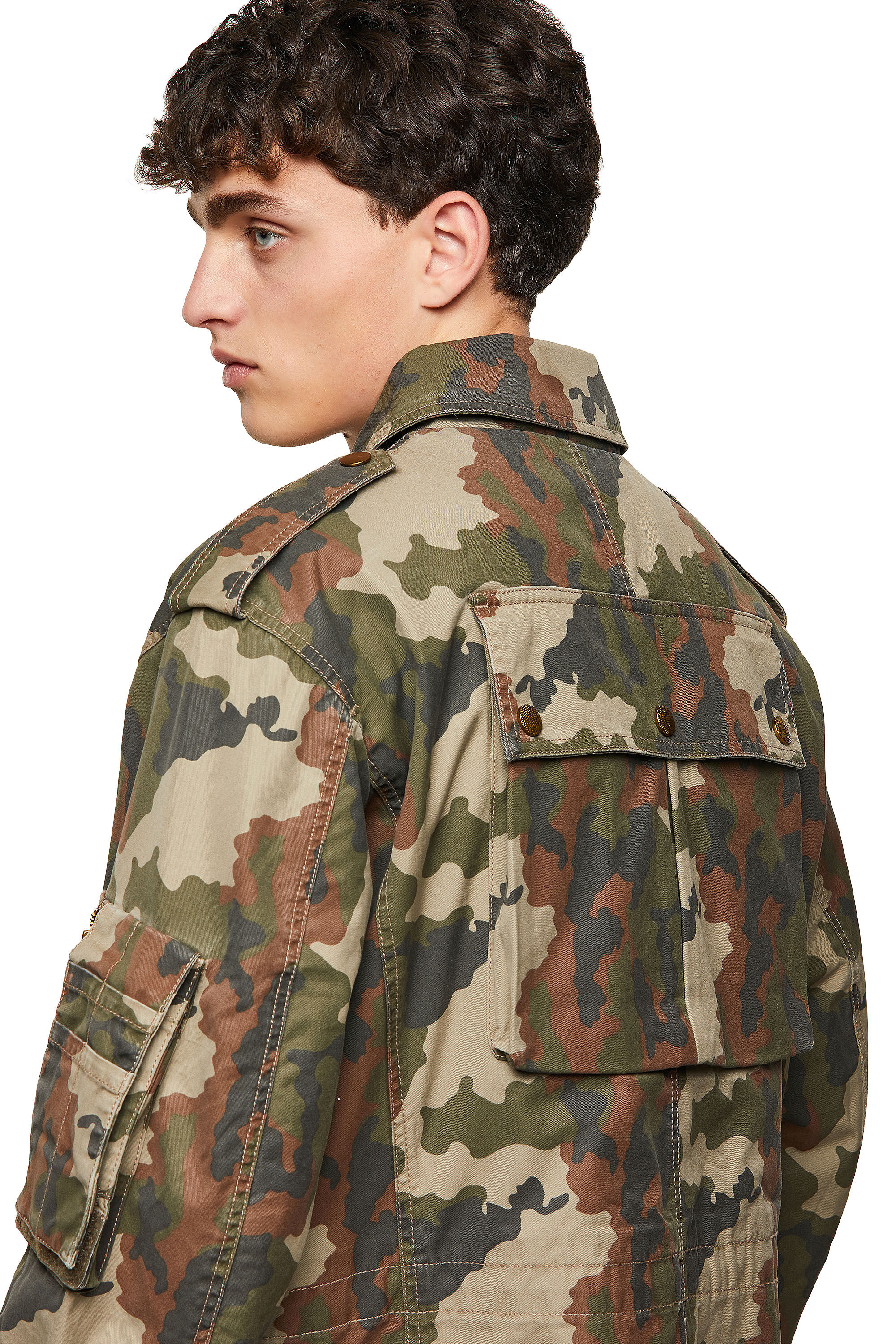 Diesel camouflage deals jacket