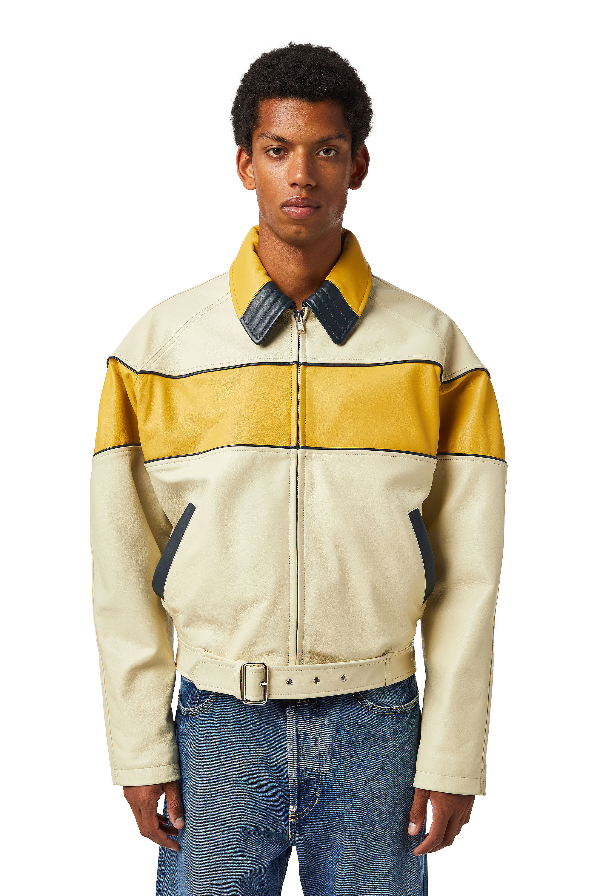 Yellow on sale diesel jacket