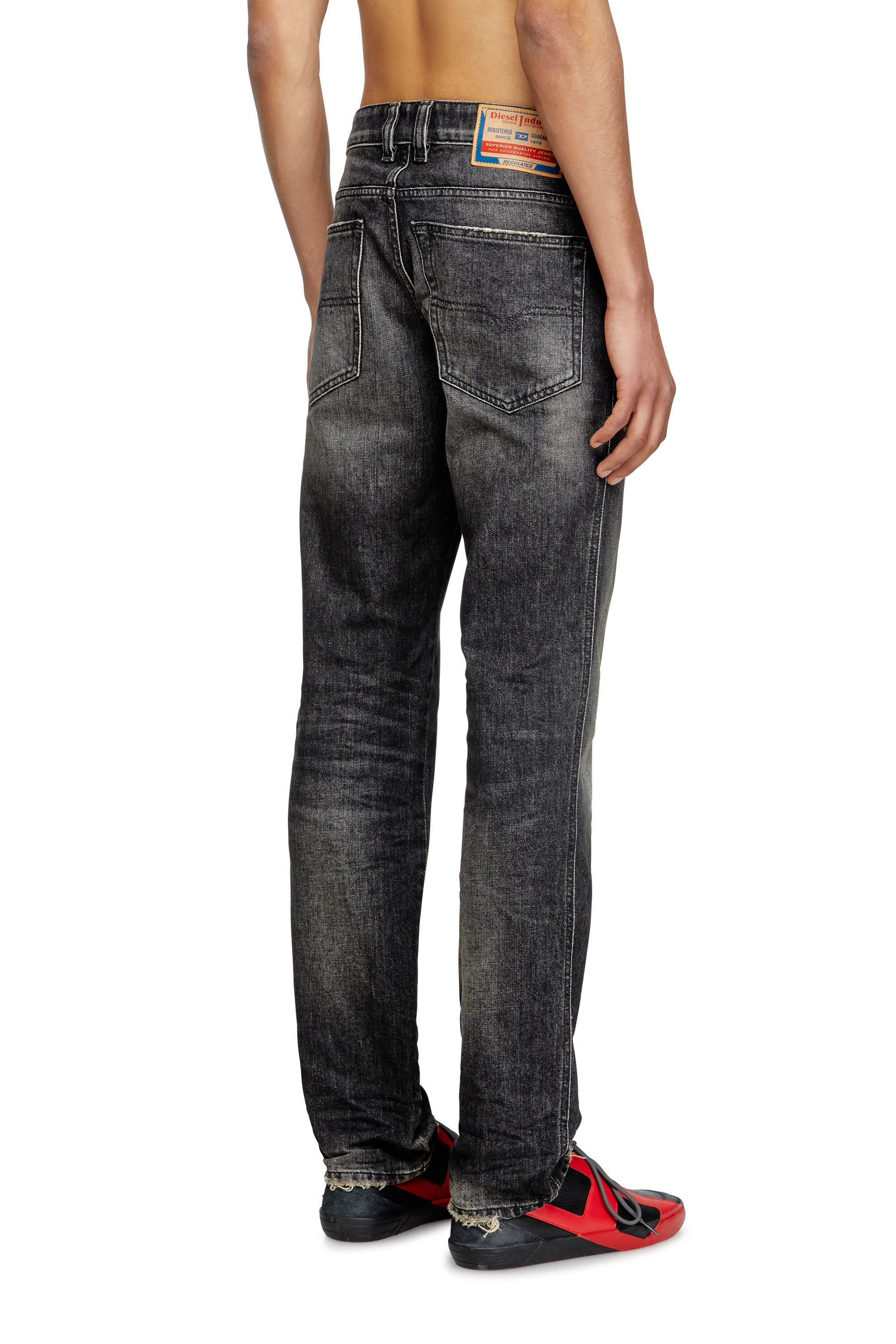 Diesel - Male's Slim Jeans 1993 D-Vyl 09M54, Black/Dark Grey - 4