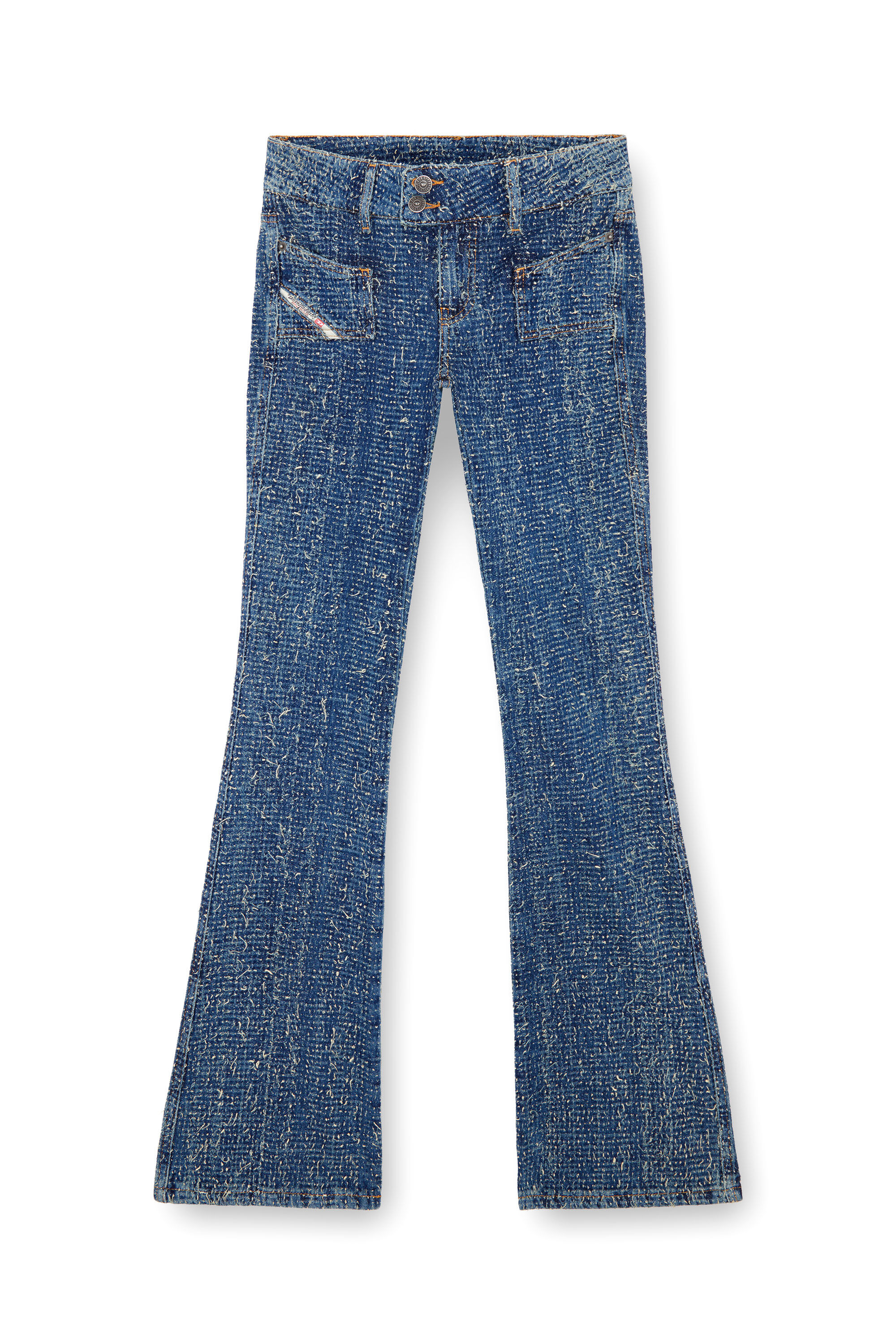 Diesel - Female Bootcut and Flare Jeans D-Ebush 0PGAH, Medium Blue - Image 2