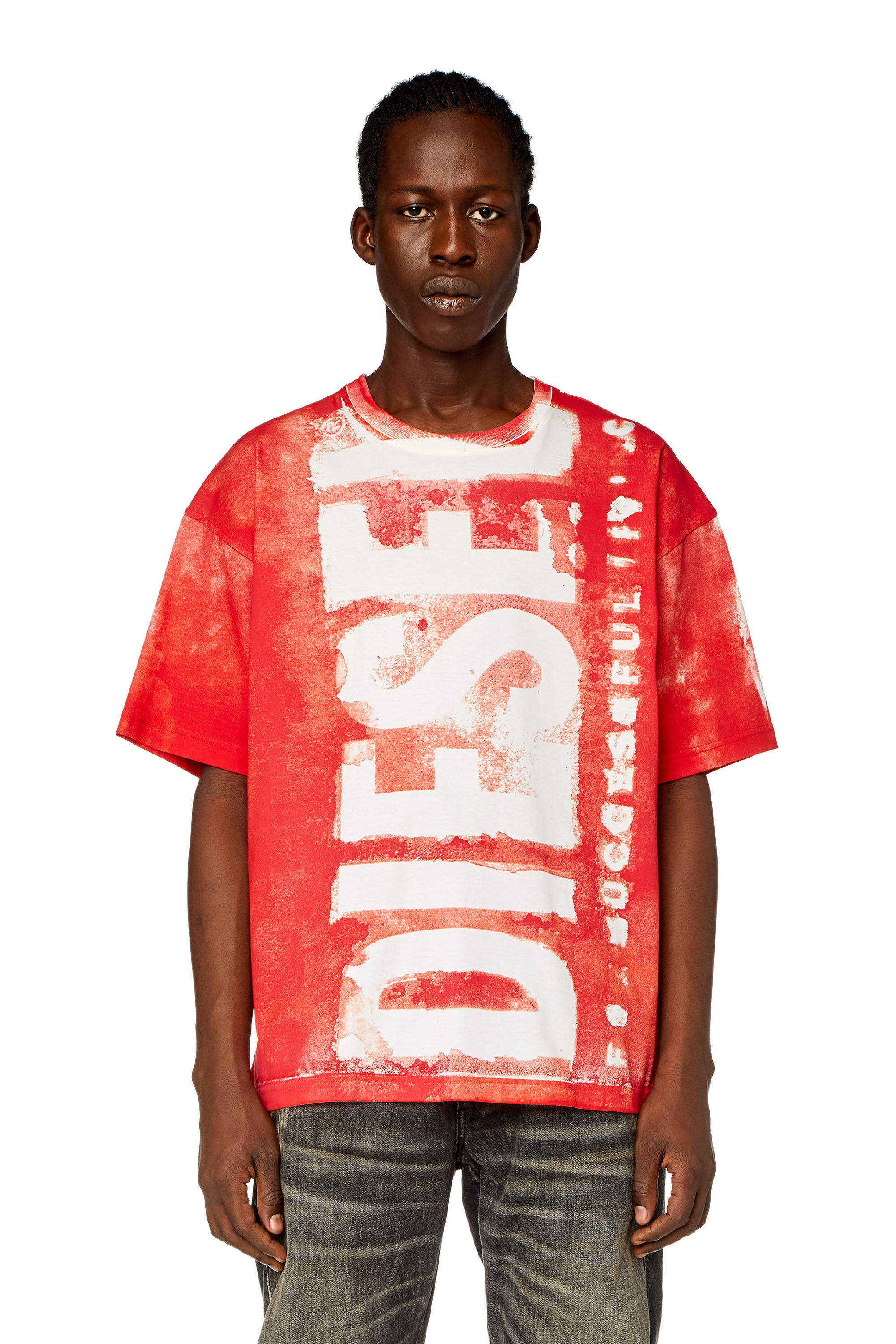 Diesel - T-BOXT-BISC, Red - Image 2