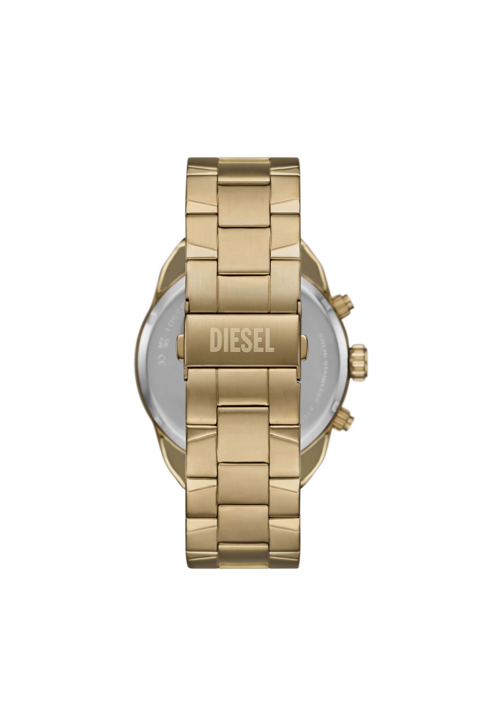 Diesel - DZ4678, Male's Spiked stainless steel watch in Gold - 2
