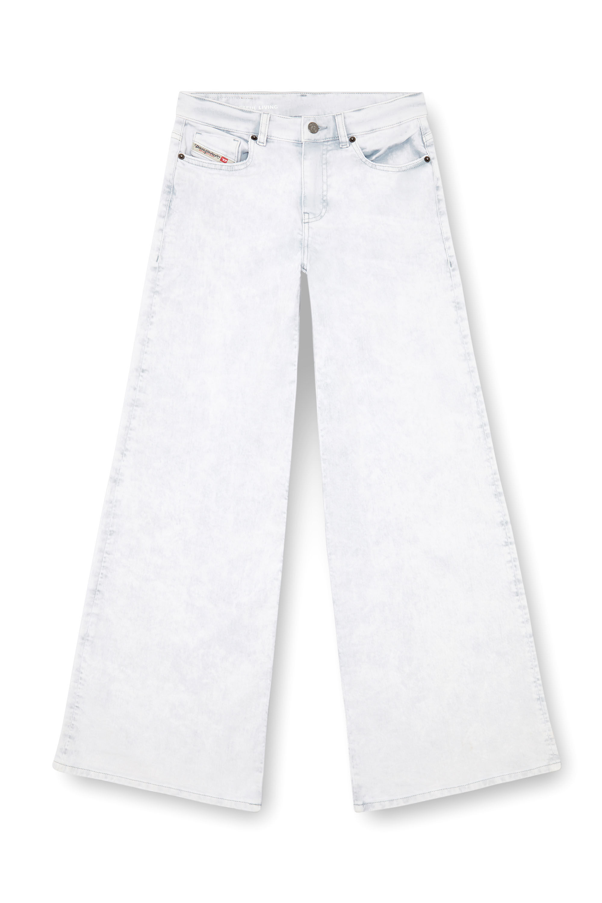 Diesel - Female Bootcut and Flare Jeans 1978 D-Akemi 0GRDL, Light Blue - Image 2