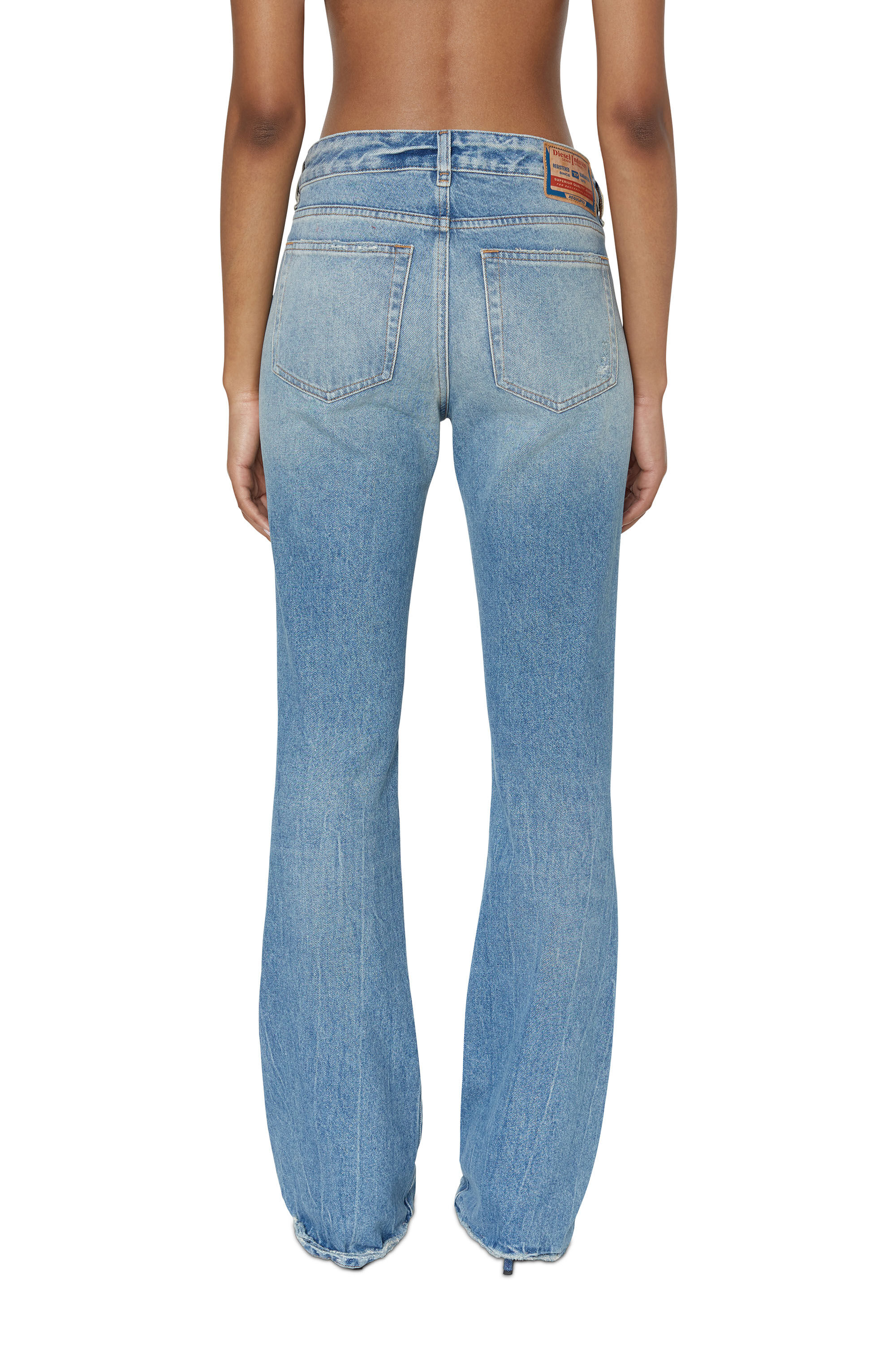 Diesel - Bootcut and Flare Jeans 1969 D-Ebbey 09D98, Bleu Clair - Image 5