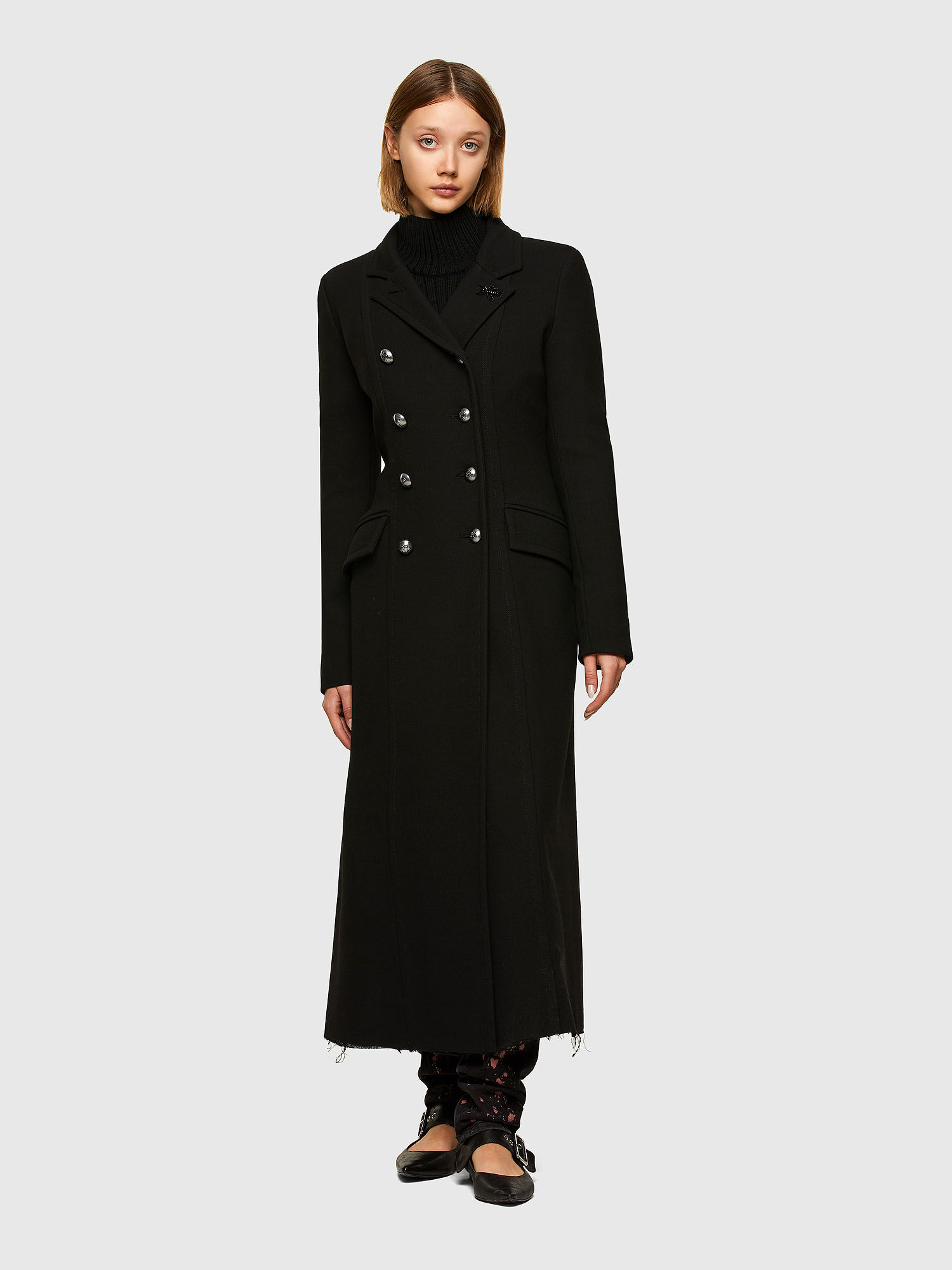 Diesel wool hotsell coat