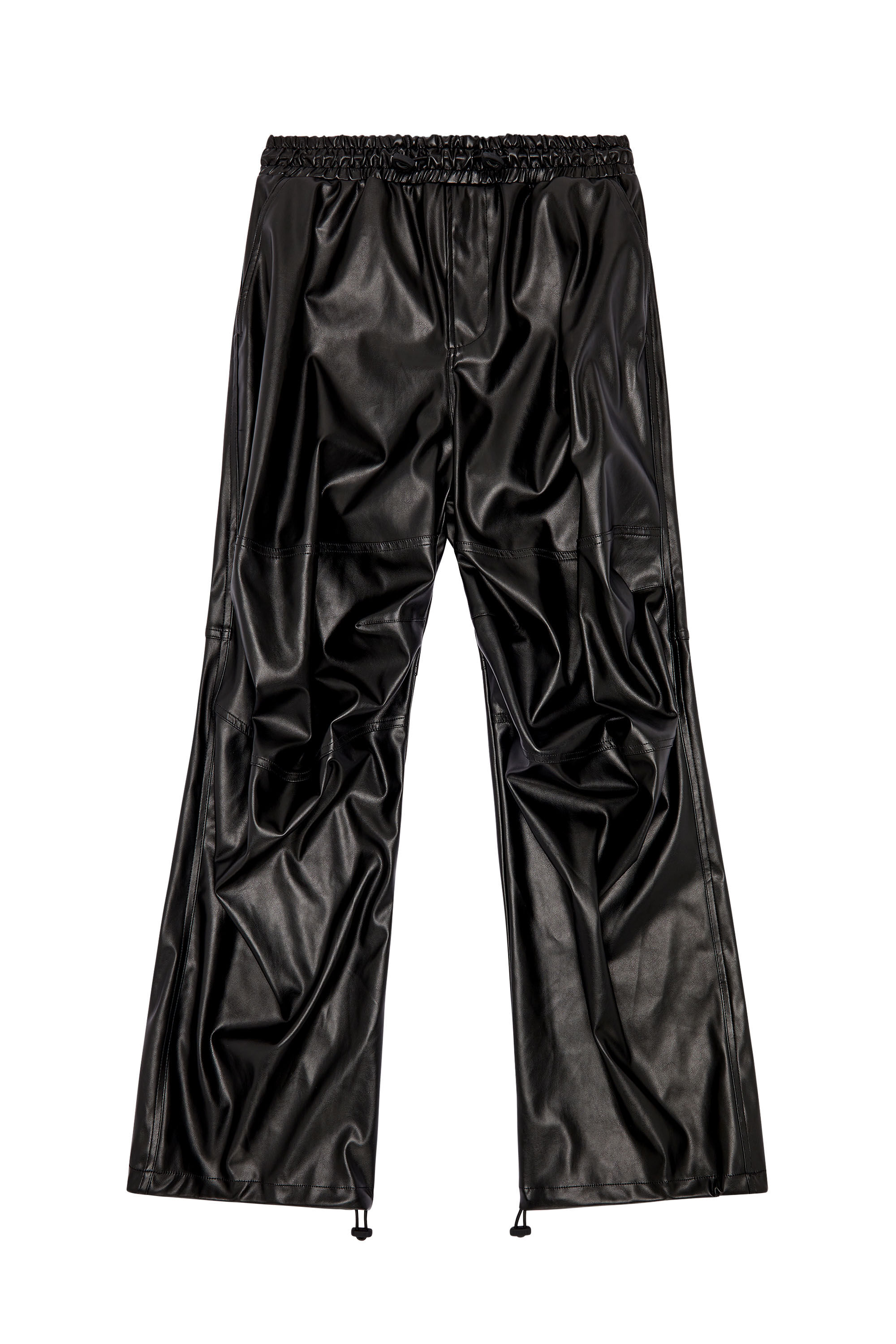 【SALE】 coated in pants cargo Oversized Men's fabric Diesel | Black | パンツ