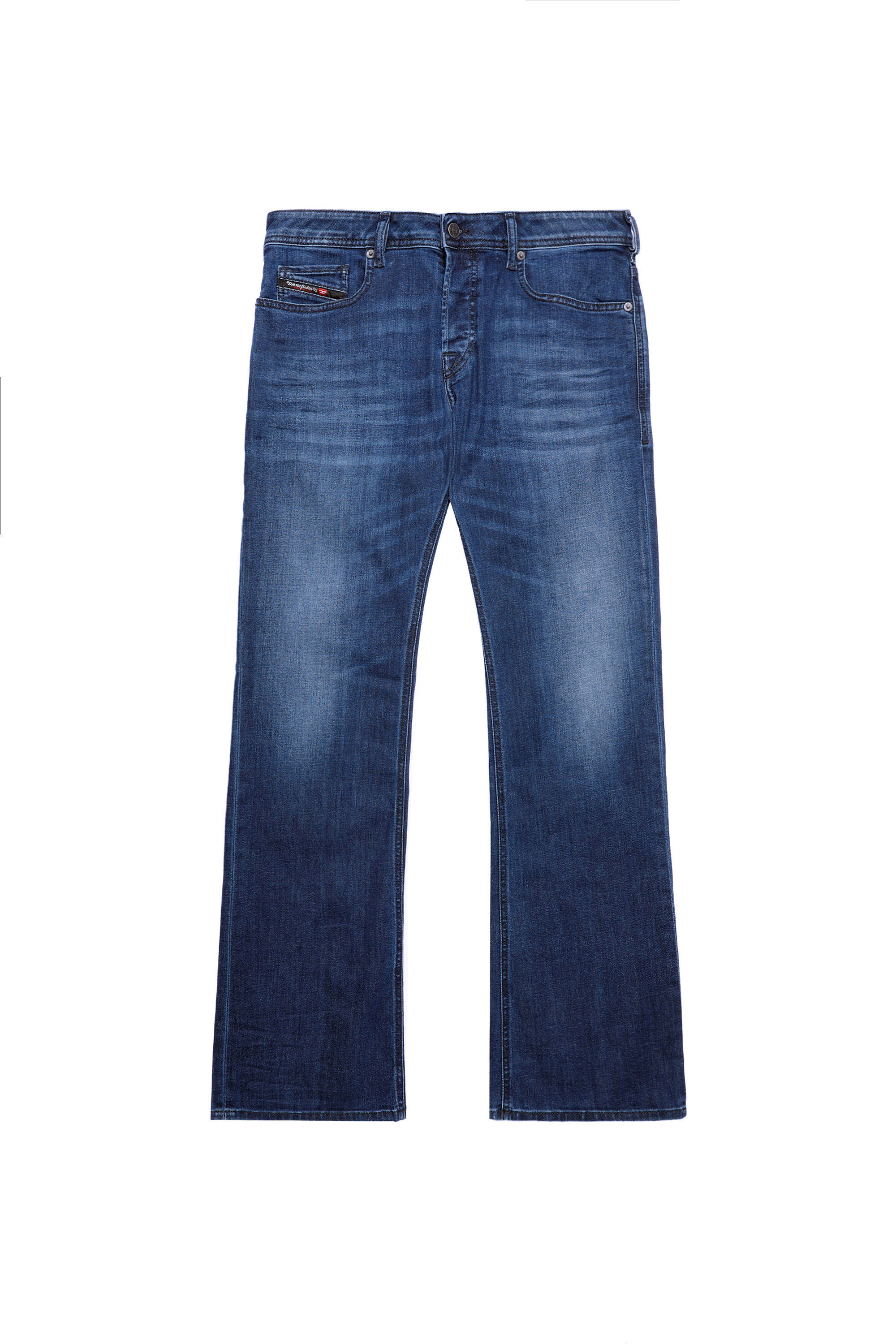 Diesel - Zatiny 069SF Bootcut Jeans, Dark Blue - Image 2