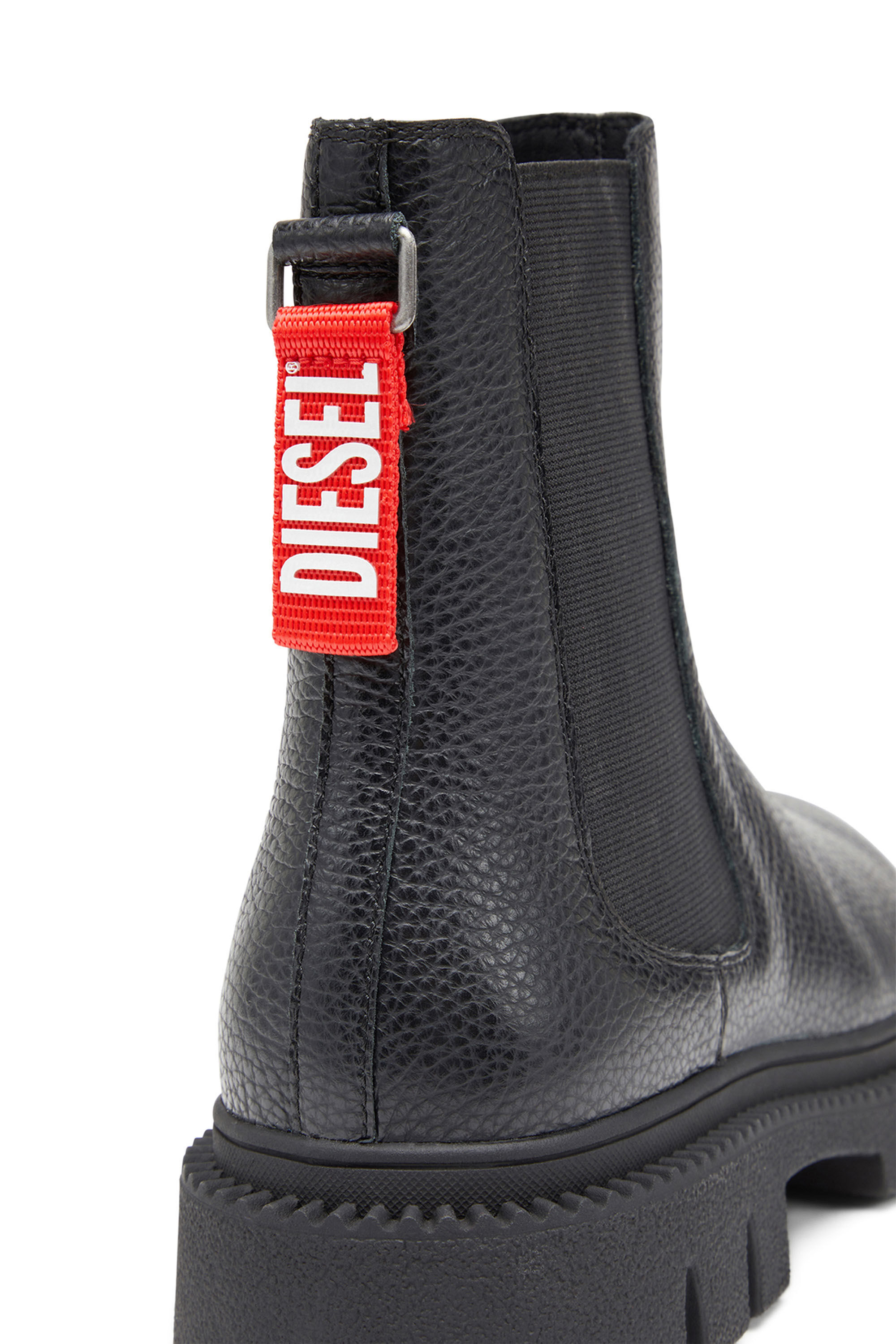 Men s D Troit CH Chelsea boots with Diesel tape tag D TROIT CH