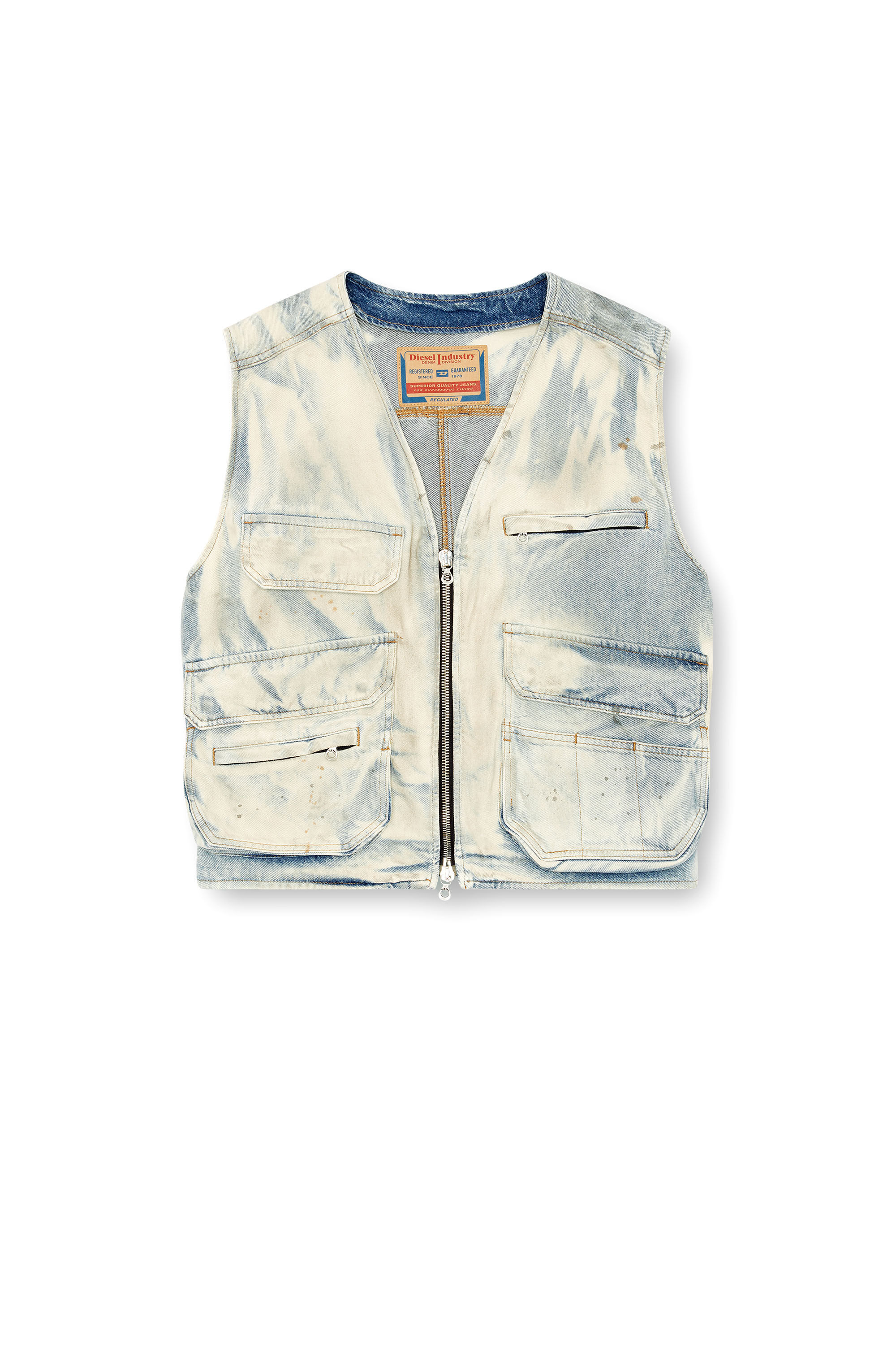 Diesel - D-SAMP-S, Bleu/Blanc - Image 2