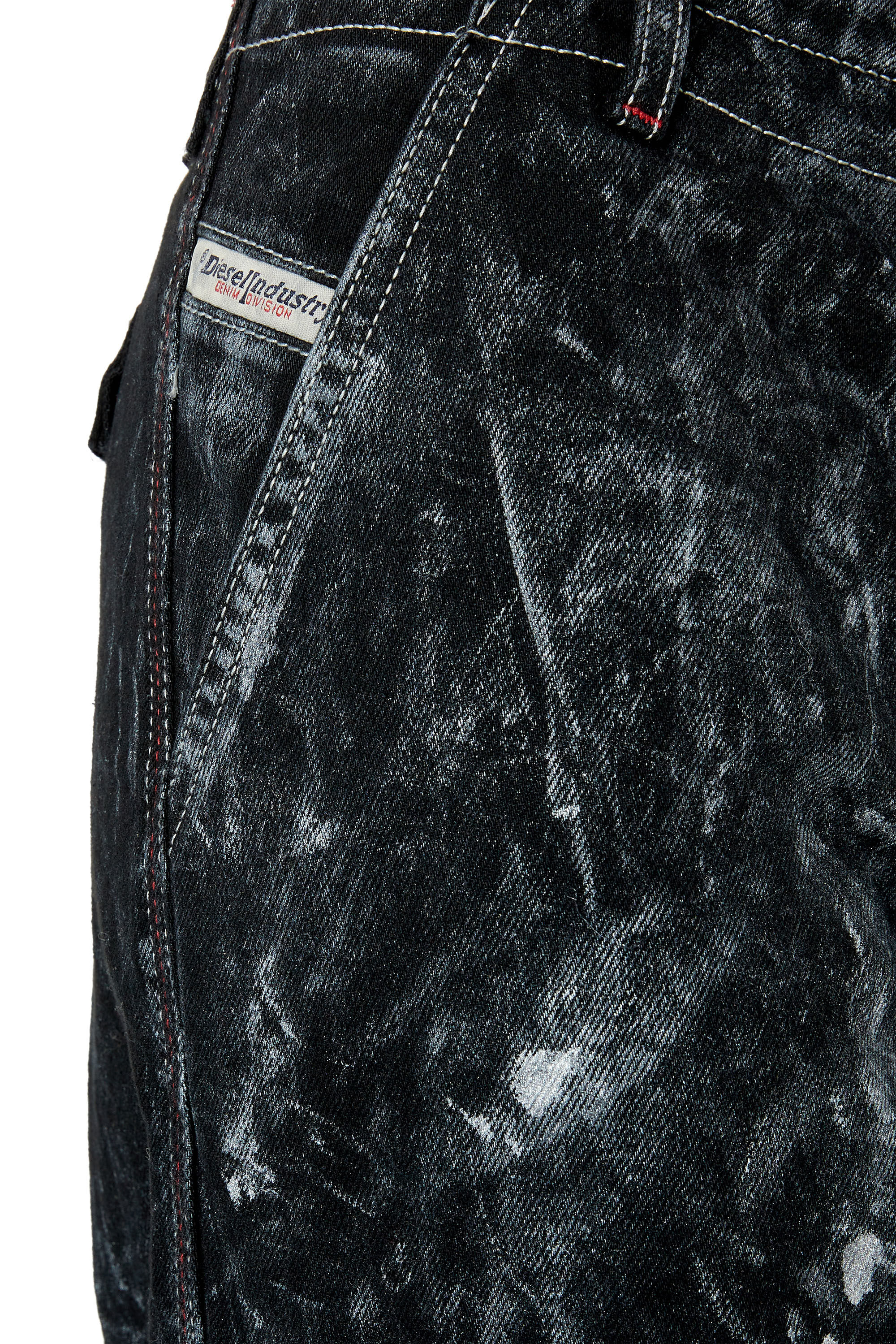 Diesel - Straight Jeans 1996 D-Sire 0EMAC, Female's Straight Jeans - 1996 D-Sire in Black/Dark Grey - 4