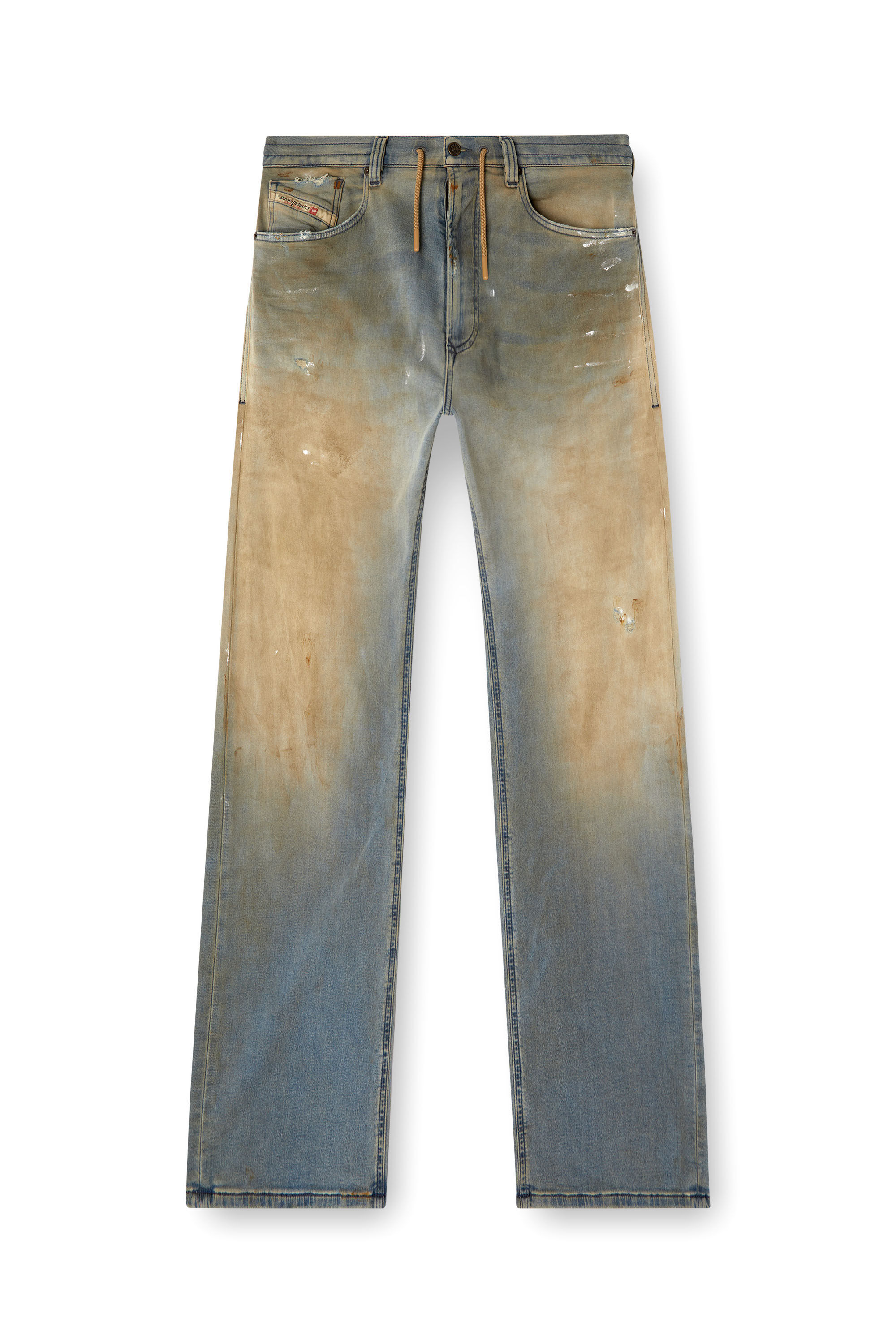 Diesel - Relaxed 2080 D-Reel Joggjeans® 068QL Homme, Bleu Clair - Image 2