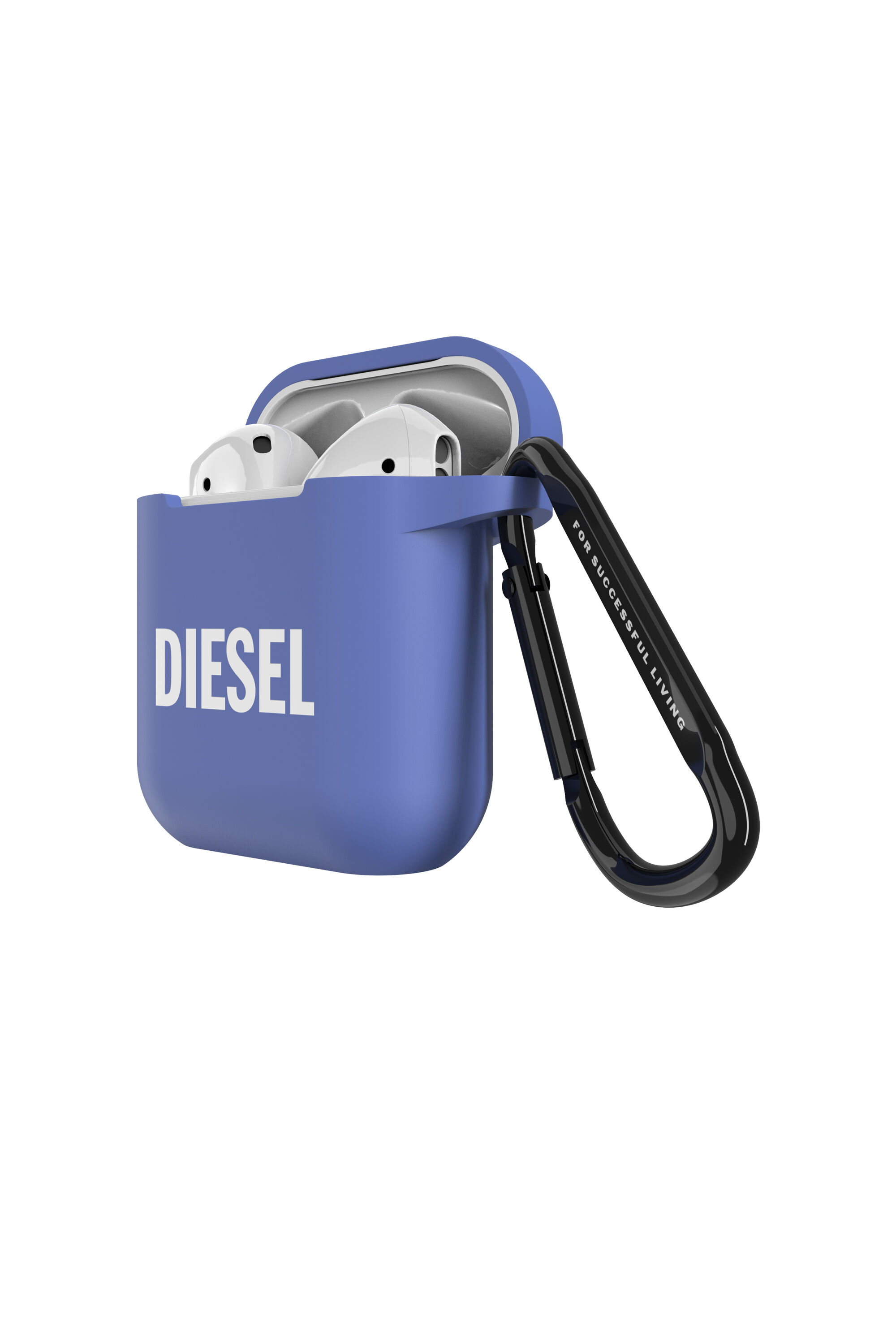 Diesel - 48319 AIRPOD CASE, Unisex's Airpod case silicone  for AirPods in Blue - 3