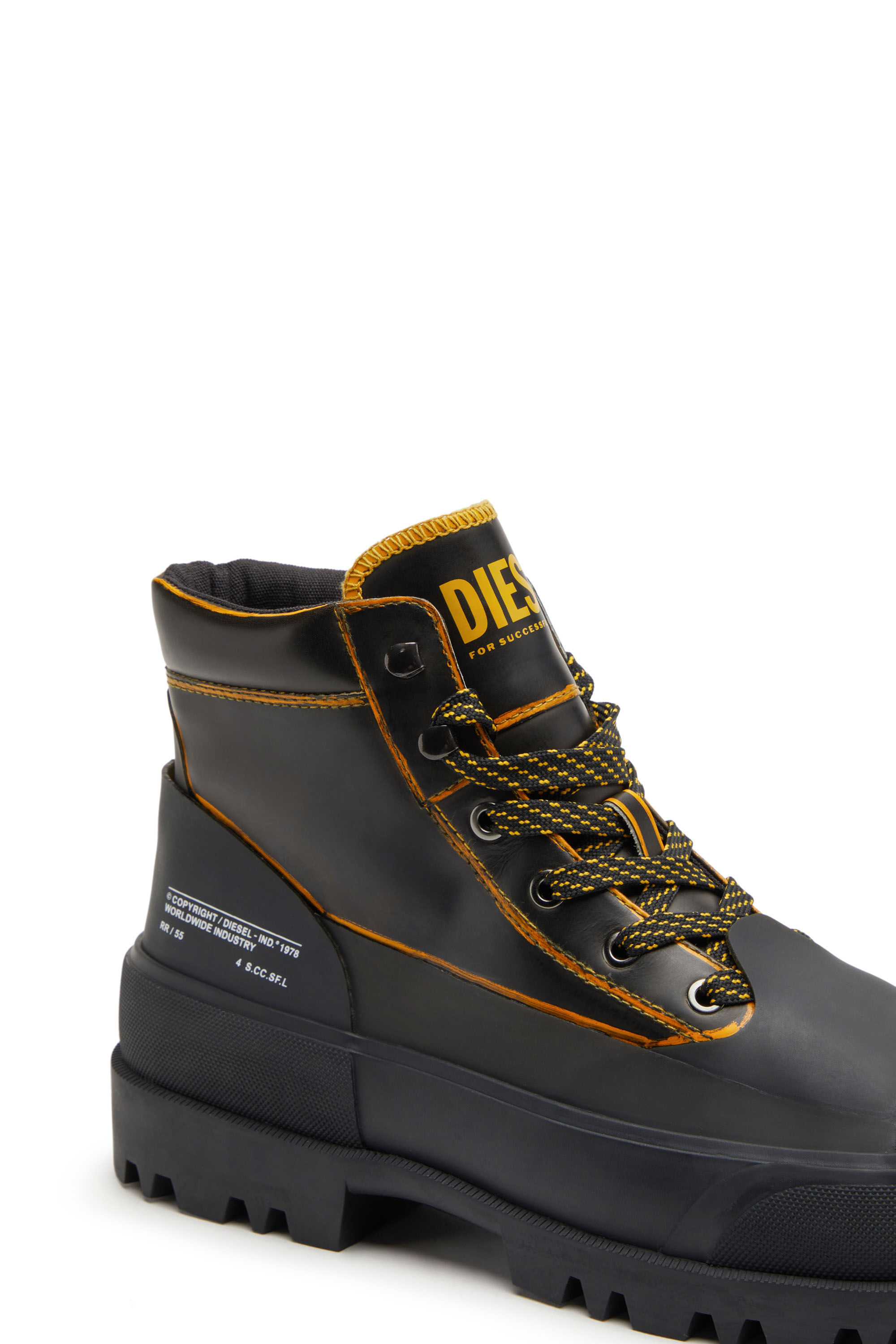 Diesel steel toe boots hotsell