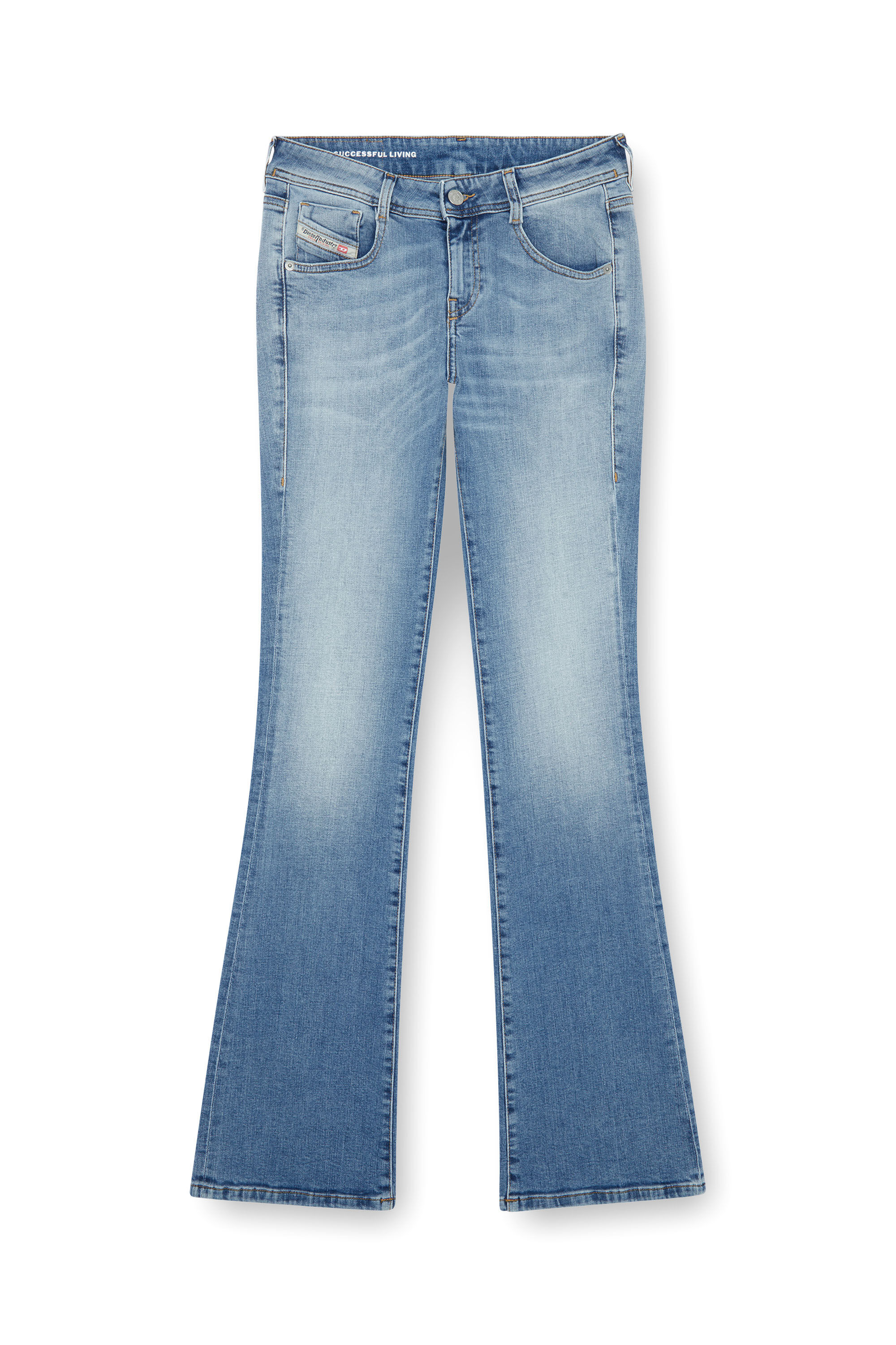 Diesel - Female Bootcut and Flare Jeans 1969 D-Ebbey 09K06, Light Blue - Image 2