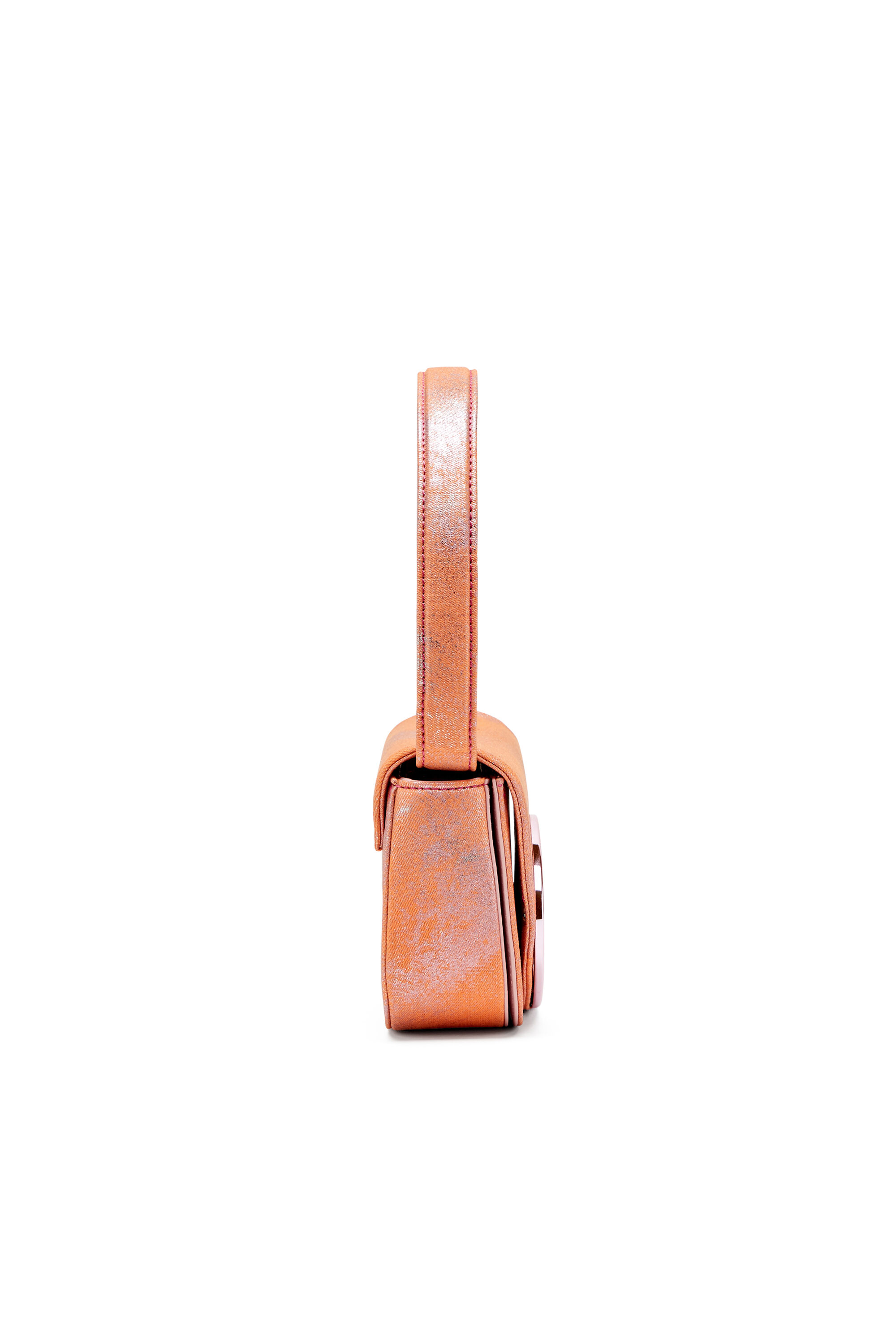 Diesel - 1DR, 1DR-Sac à bandoulière signature en denim couleur pop Femme in Rose - 4