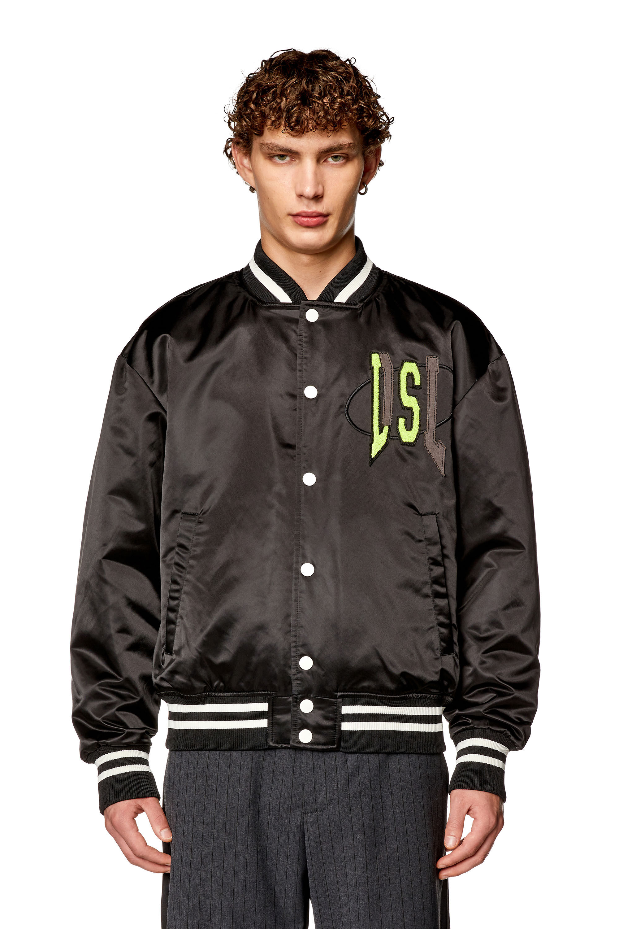 Andrew marc lillie satin down bomber shop