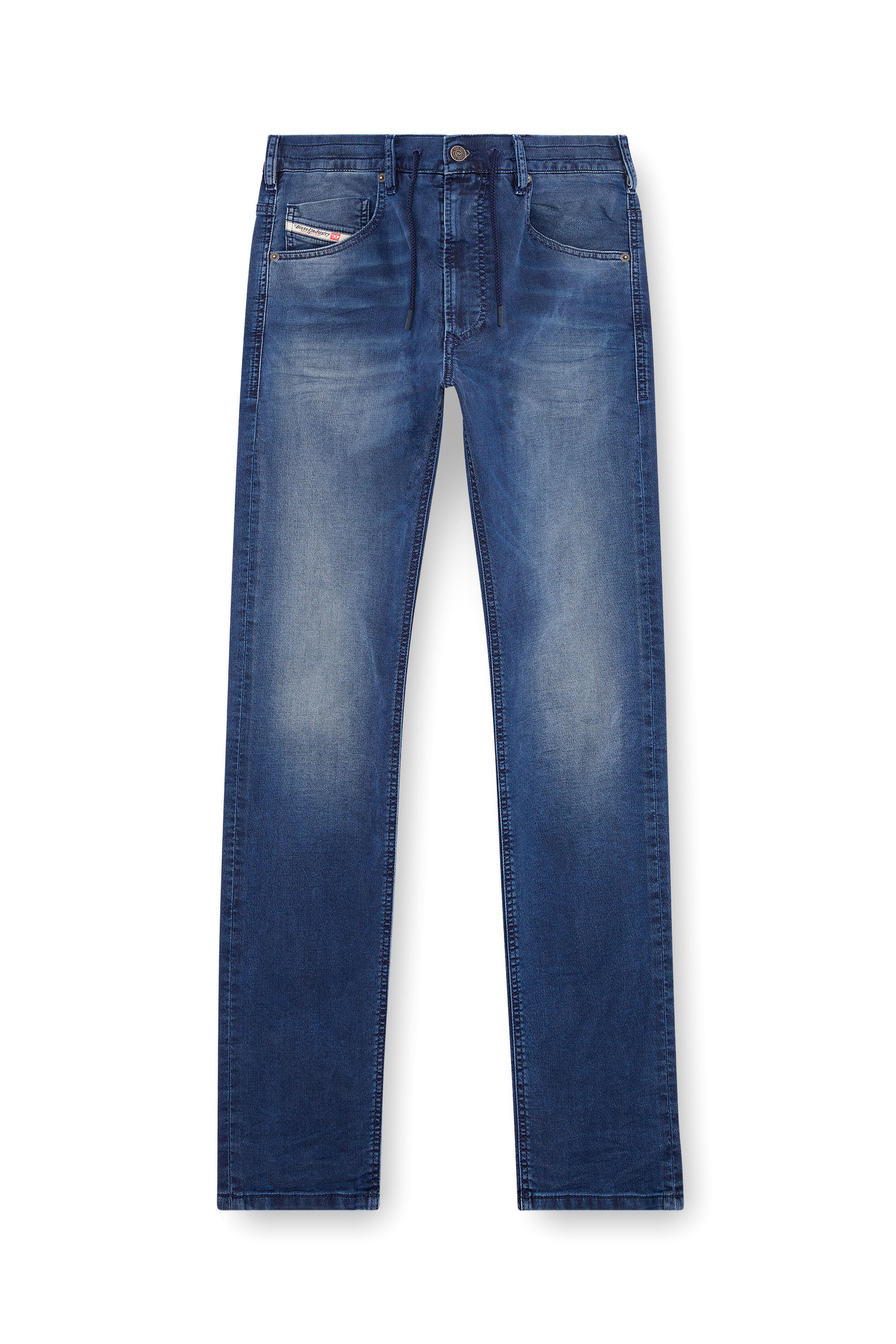 Diesel - Tapered 2030 D-Krooley Joggjeans® 068LX Homme, Bleu Foncé - Image 2