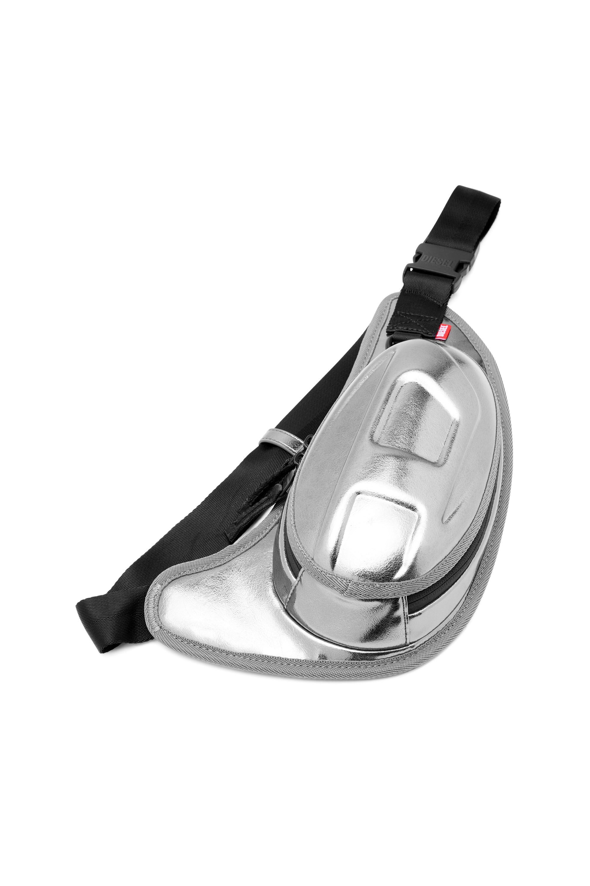 1DR POD CROSSBODY Man Rigid metallic sling bag Diesel