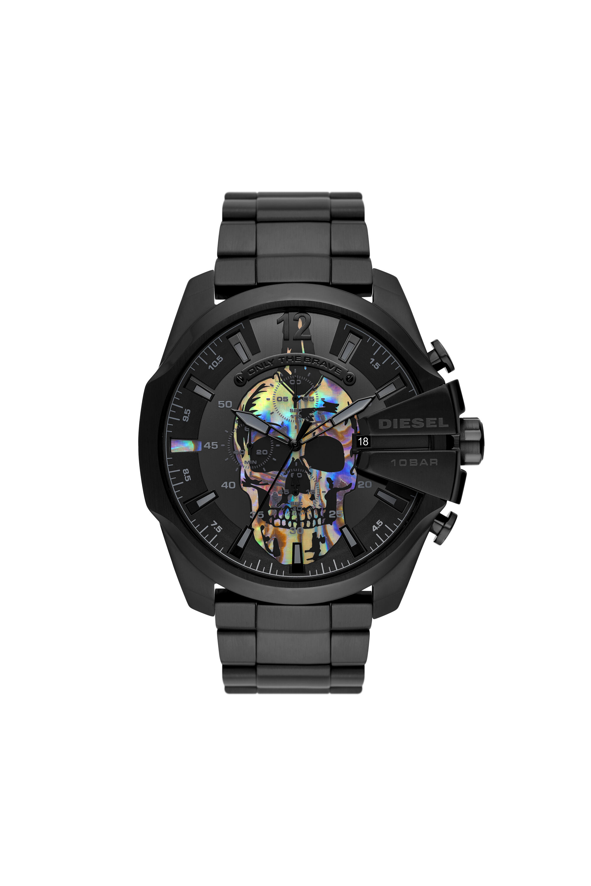 Diesel store skull watch
