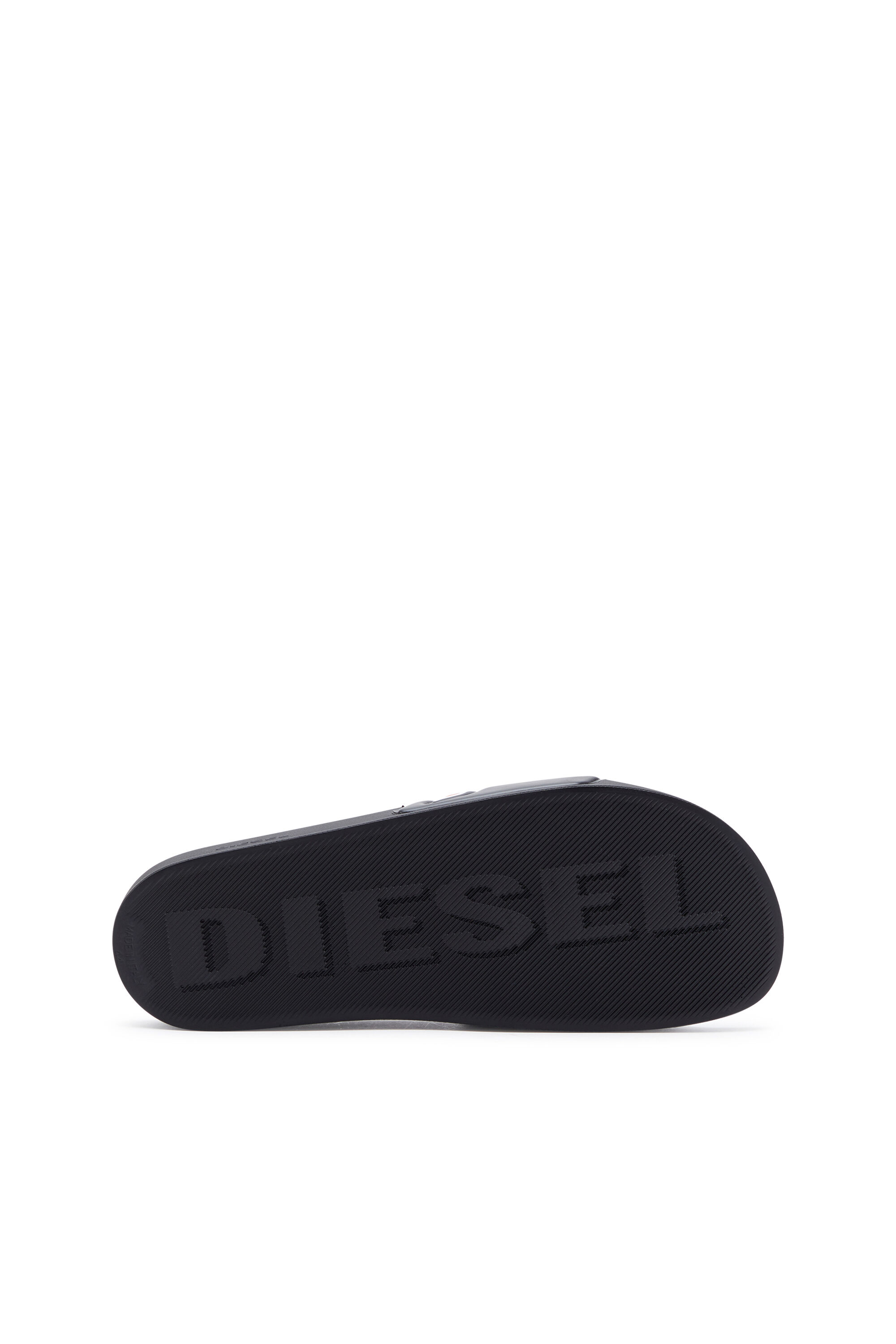 Diesel - SA-MAYEMI D, Male's Sa-Mayemi-Pool slides with embedded D logo in Black - 5