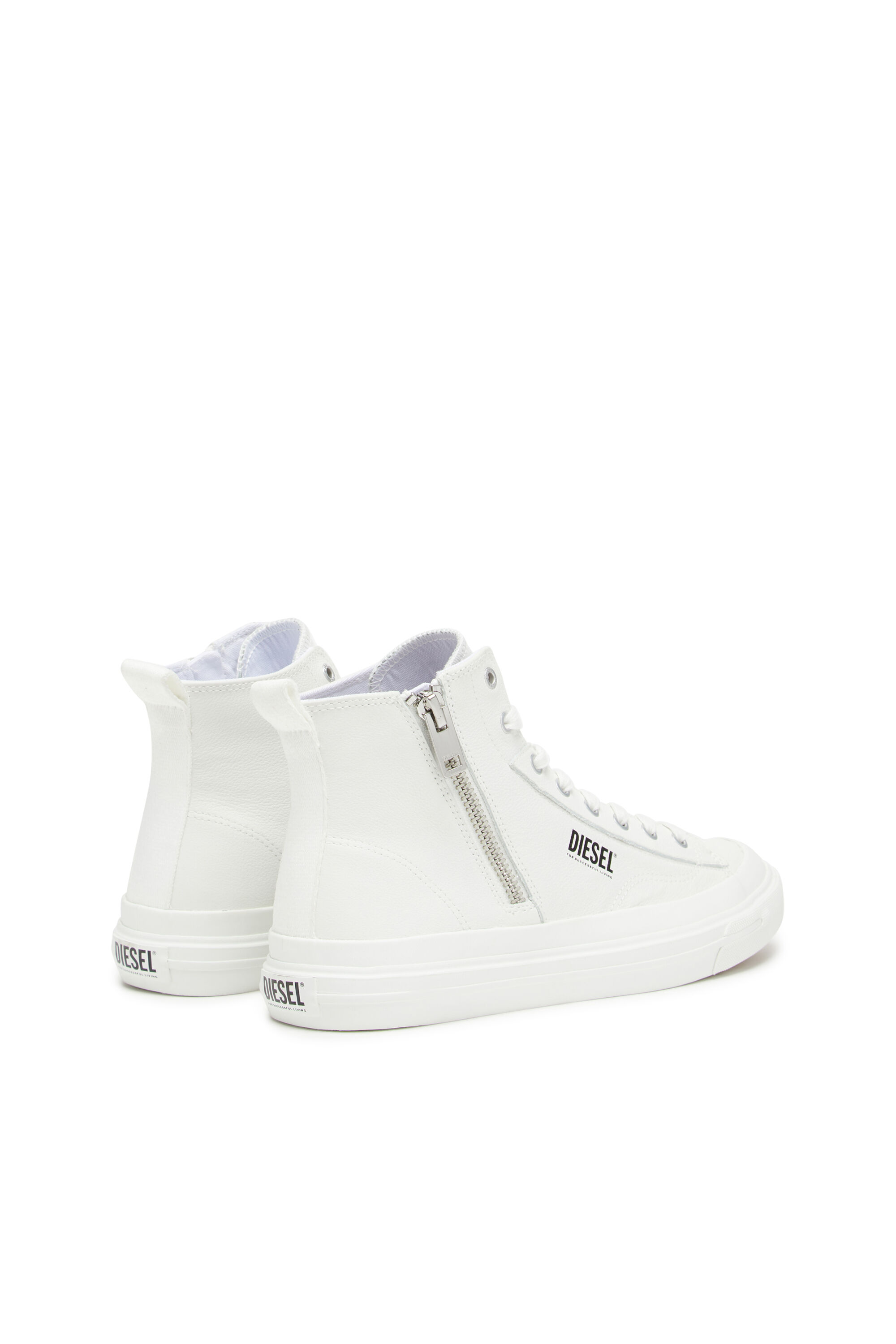 Diesel white high tops outlet