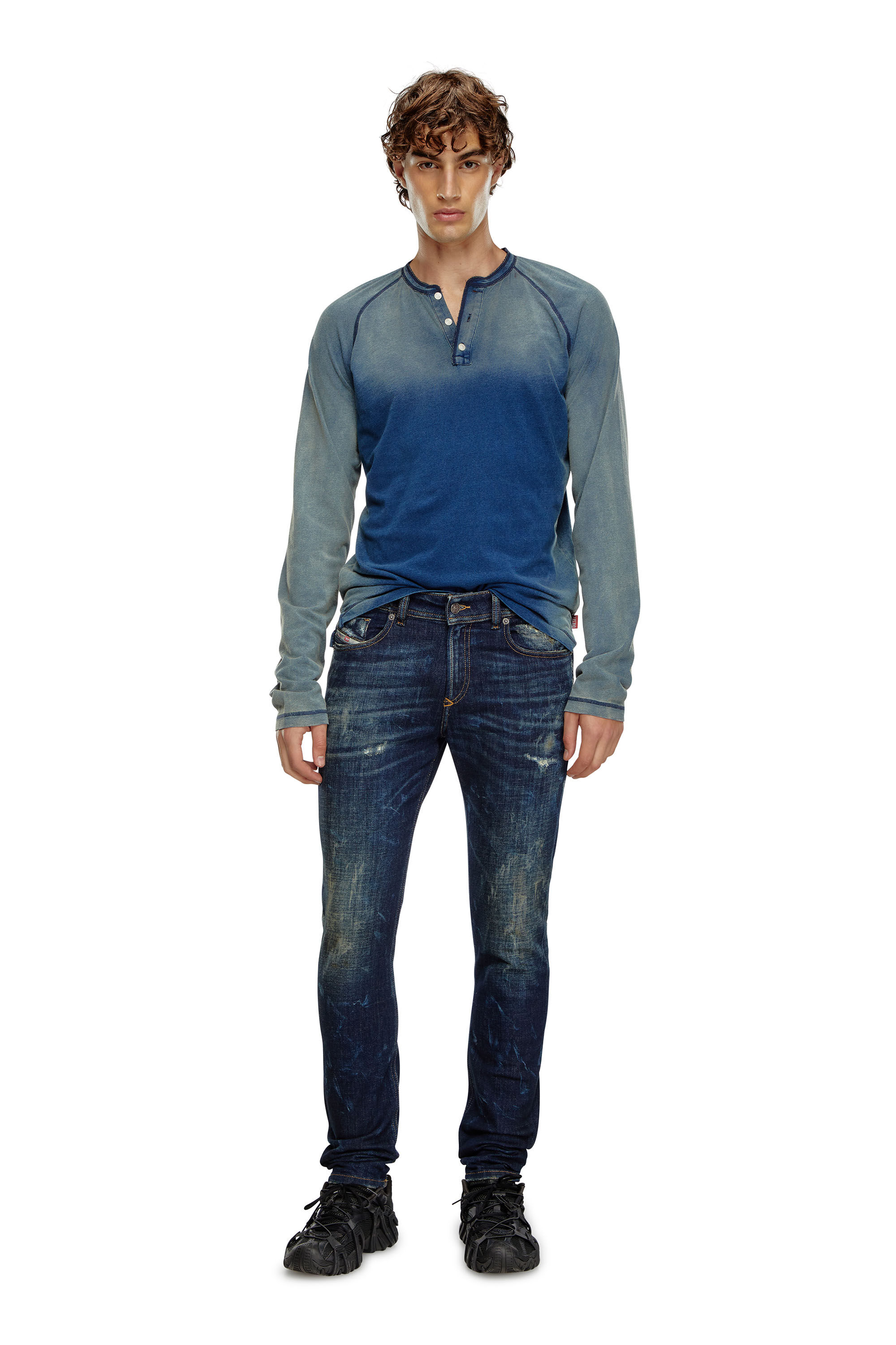 Diesel - Male Skinny Jeans 1979 Sleenker 09J26, Dark Blue - Image 1