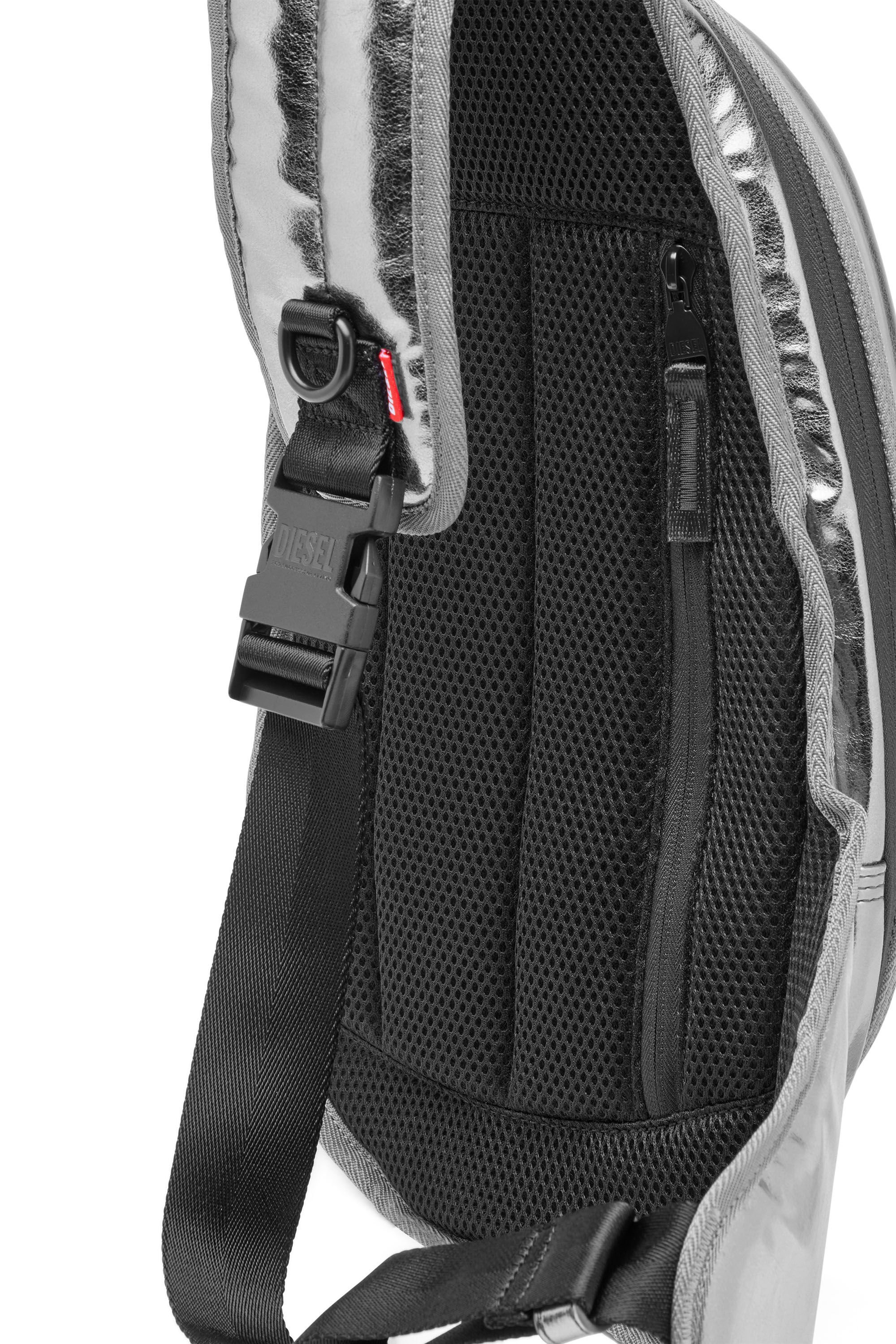 1DR-POD SLING BAG Man: Rigid metallic sling backpack | Diesel