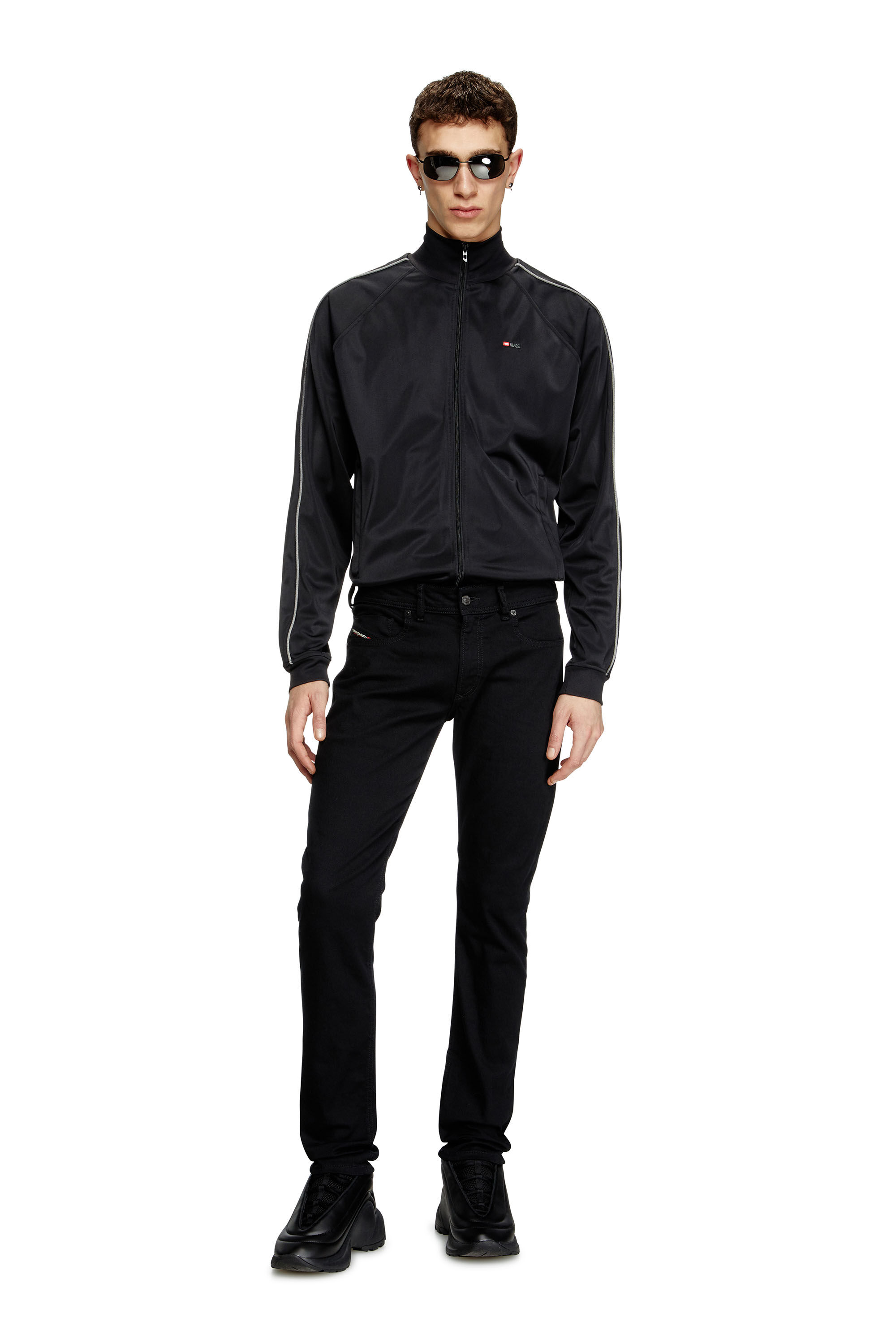 Diesel - Skinny Jeans 1979 Sleenker 09C51 Homme, Noir/Gris foncé - Image 1
