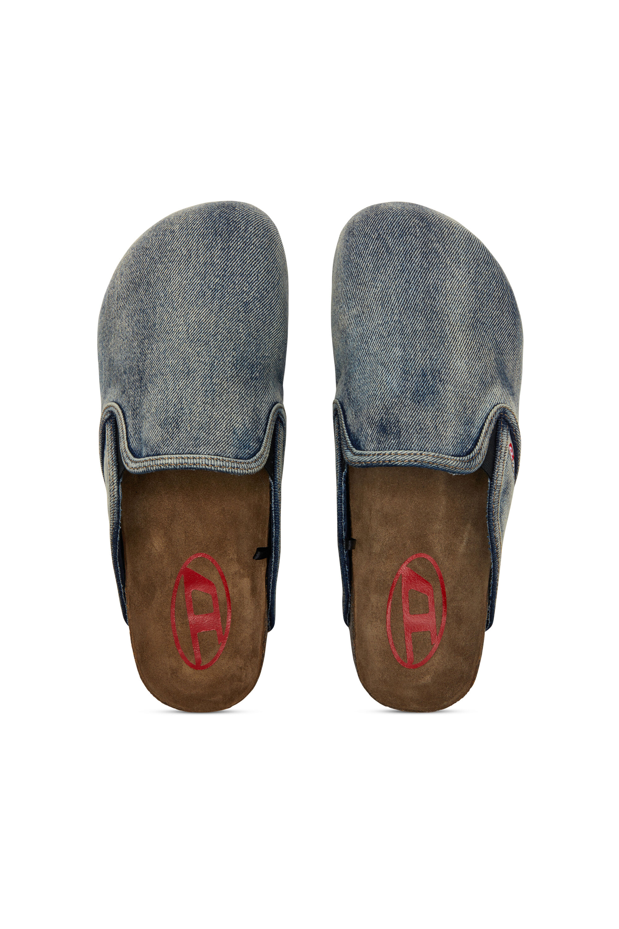 Diesel - D-WOODSTOCK SLIP-ON, D-Woodstock-Mules en denim Homme in Bleu - 4
