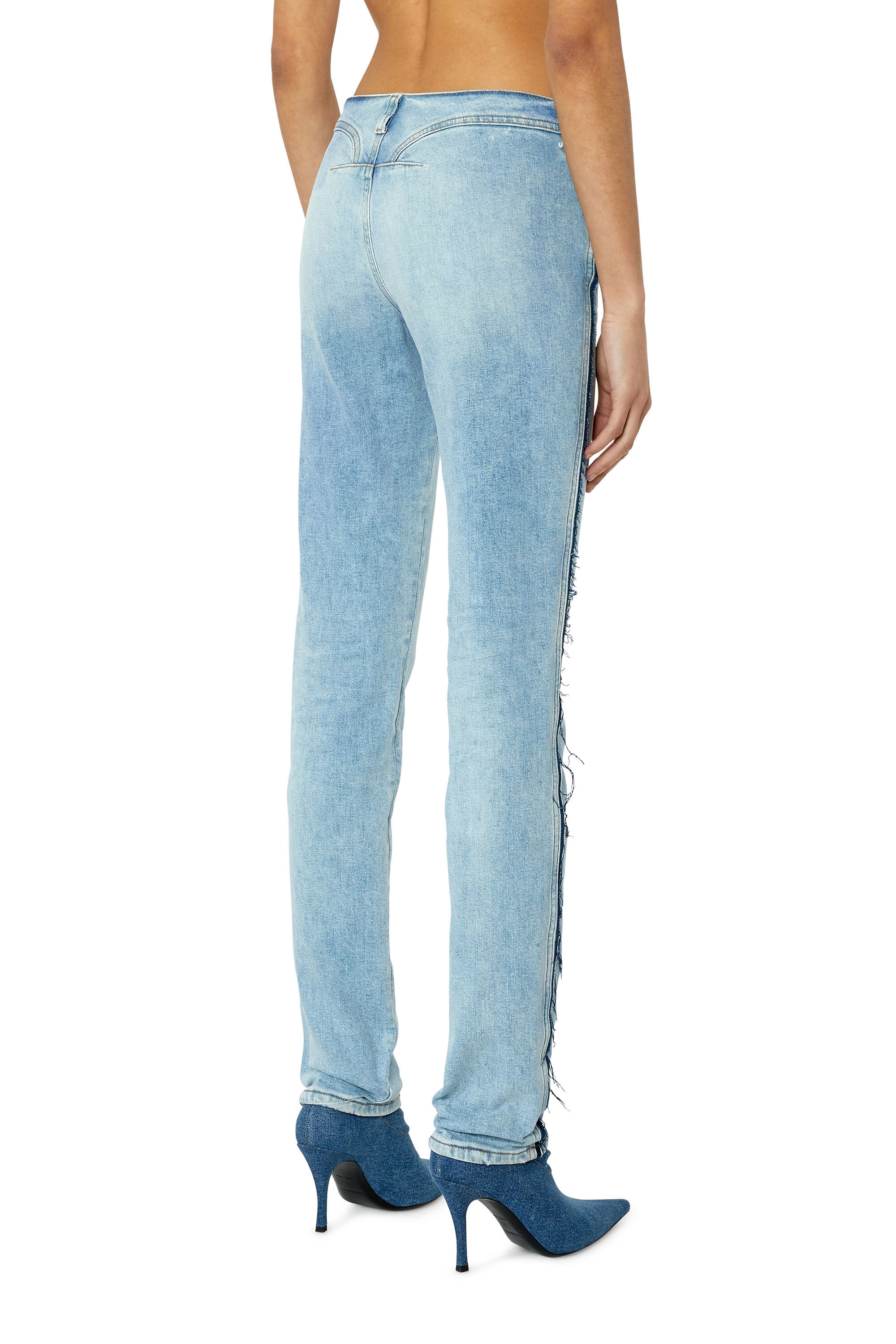 Diesel - Skinny Jeans D-Tail 09F41, Bleu Clair - Image 5
