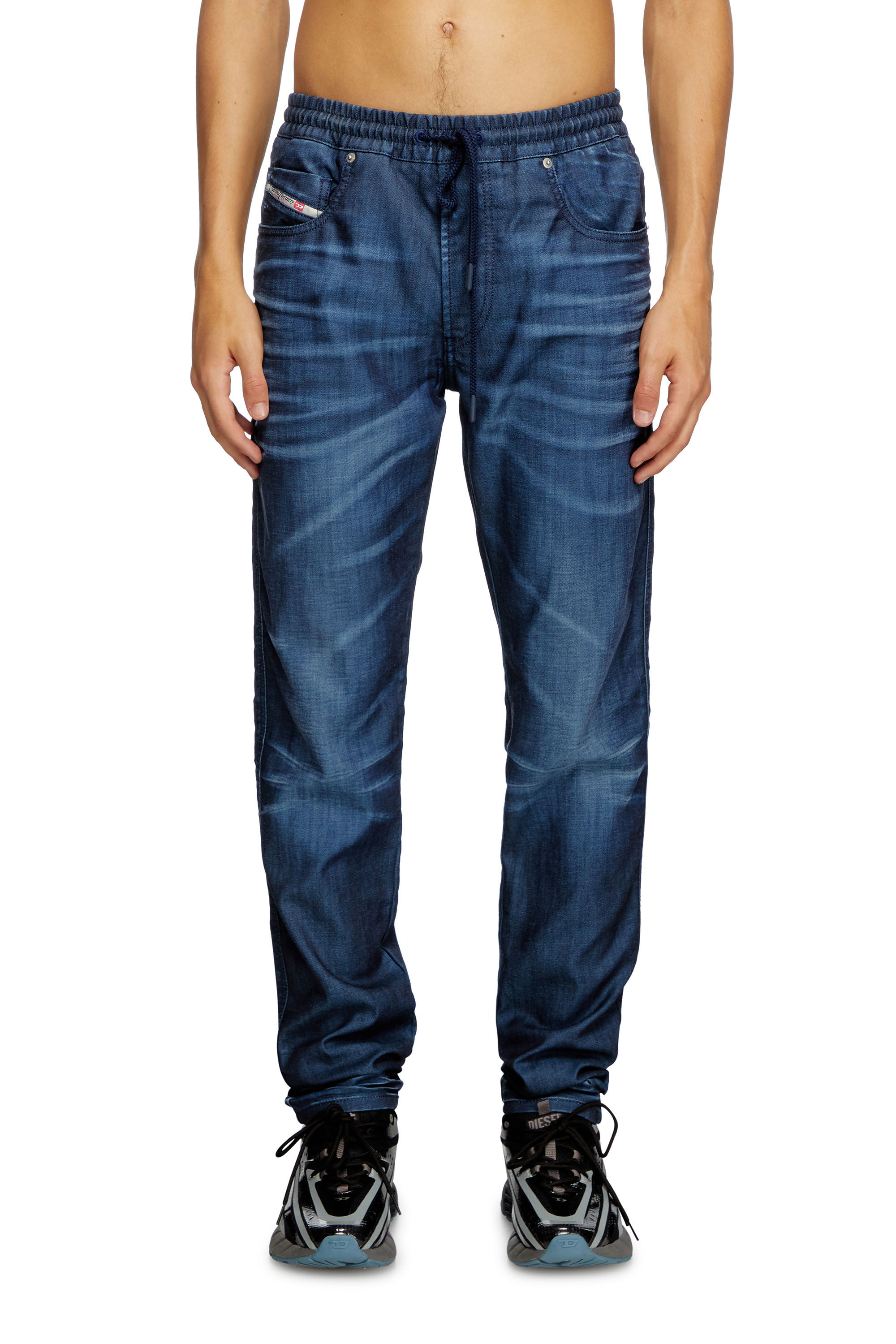Diesel - Male's Slim 2060 D-Strukt Joggjeans® 068PY, Dark Blue - 3
