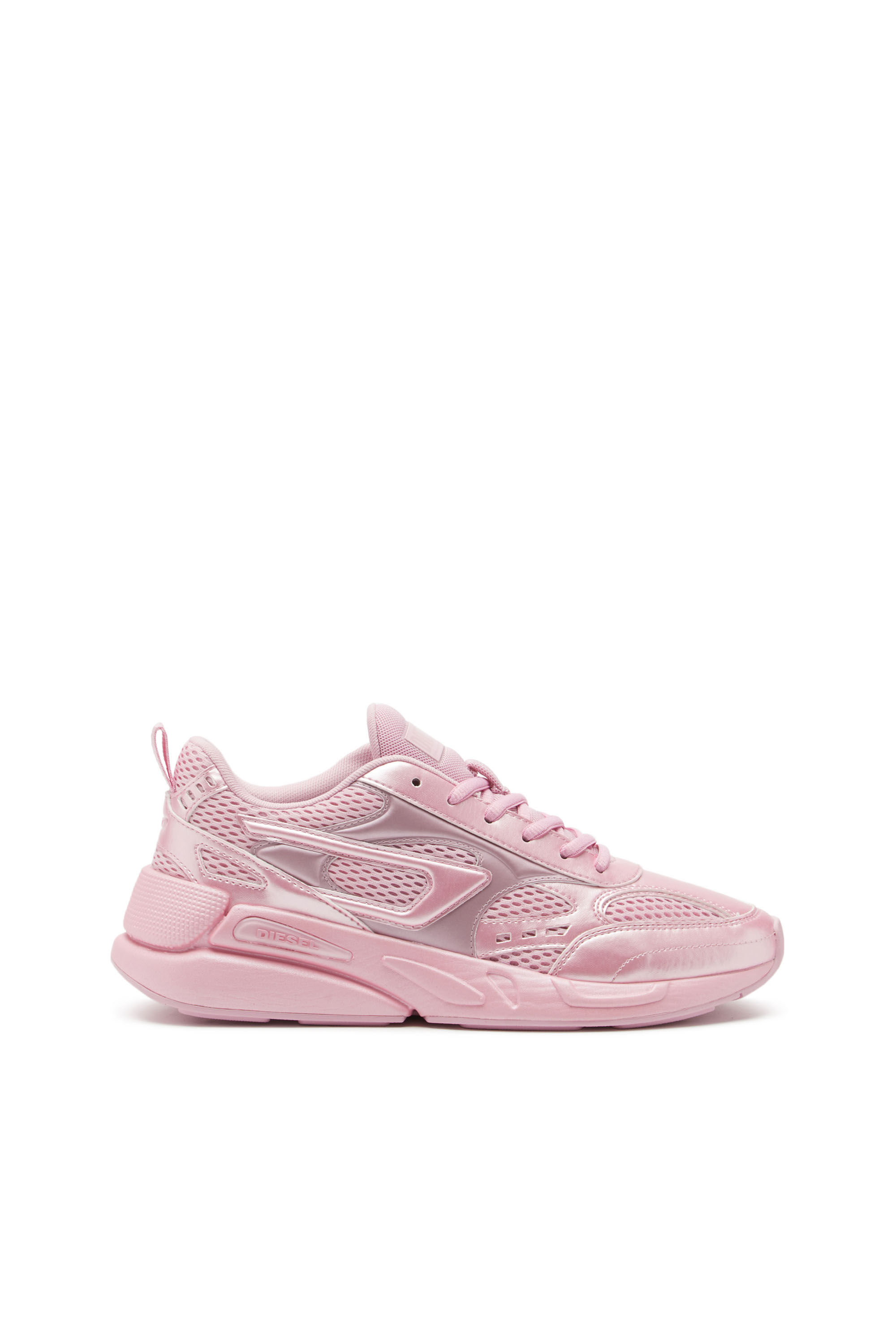 S SERENDIPITY SPORT W Woman Mesh sneakers pearlescent Diesel