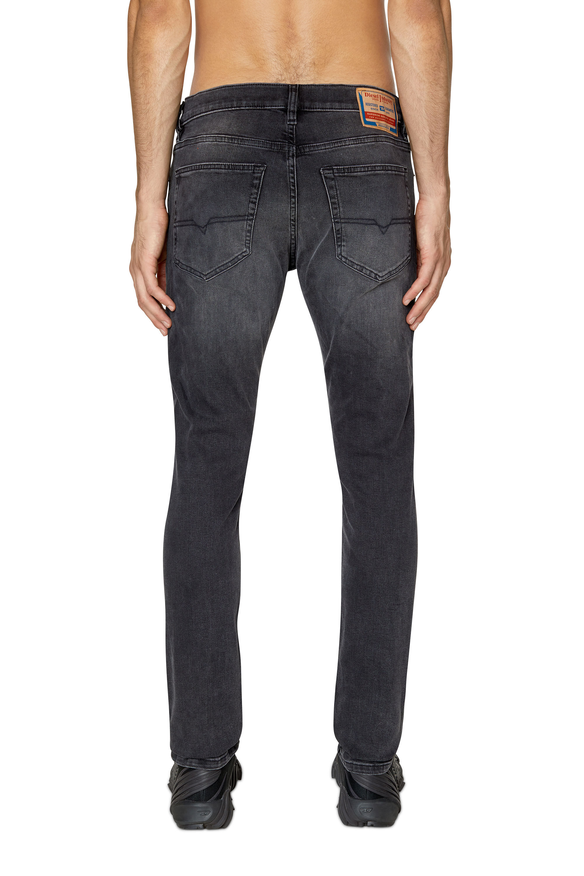 Men's Slim Jeans | Black/Dark Grey | Diesel D-Luster