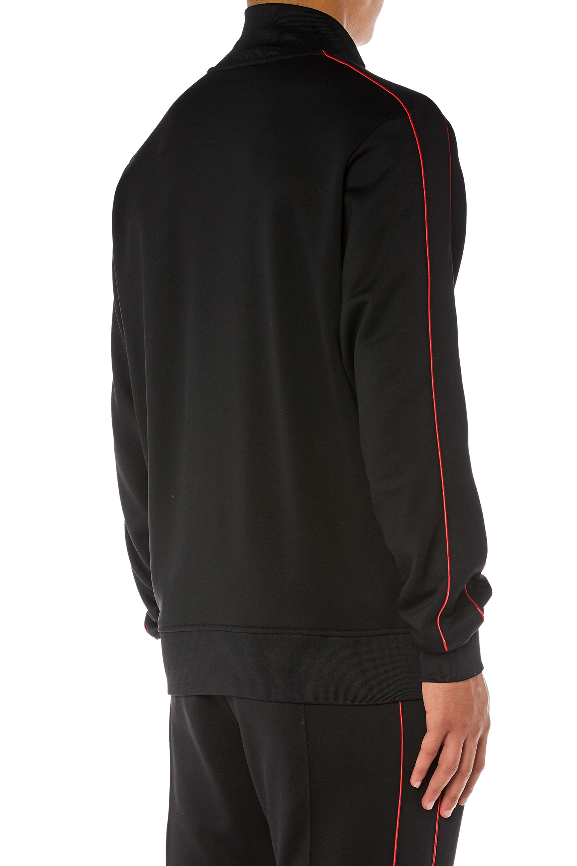 Diesel - S-LOCK-D, Sweat-shirt zippé avec passepoil Homme in ToBeDefined - 2