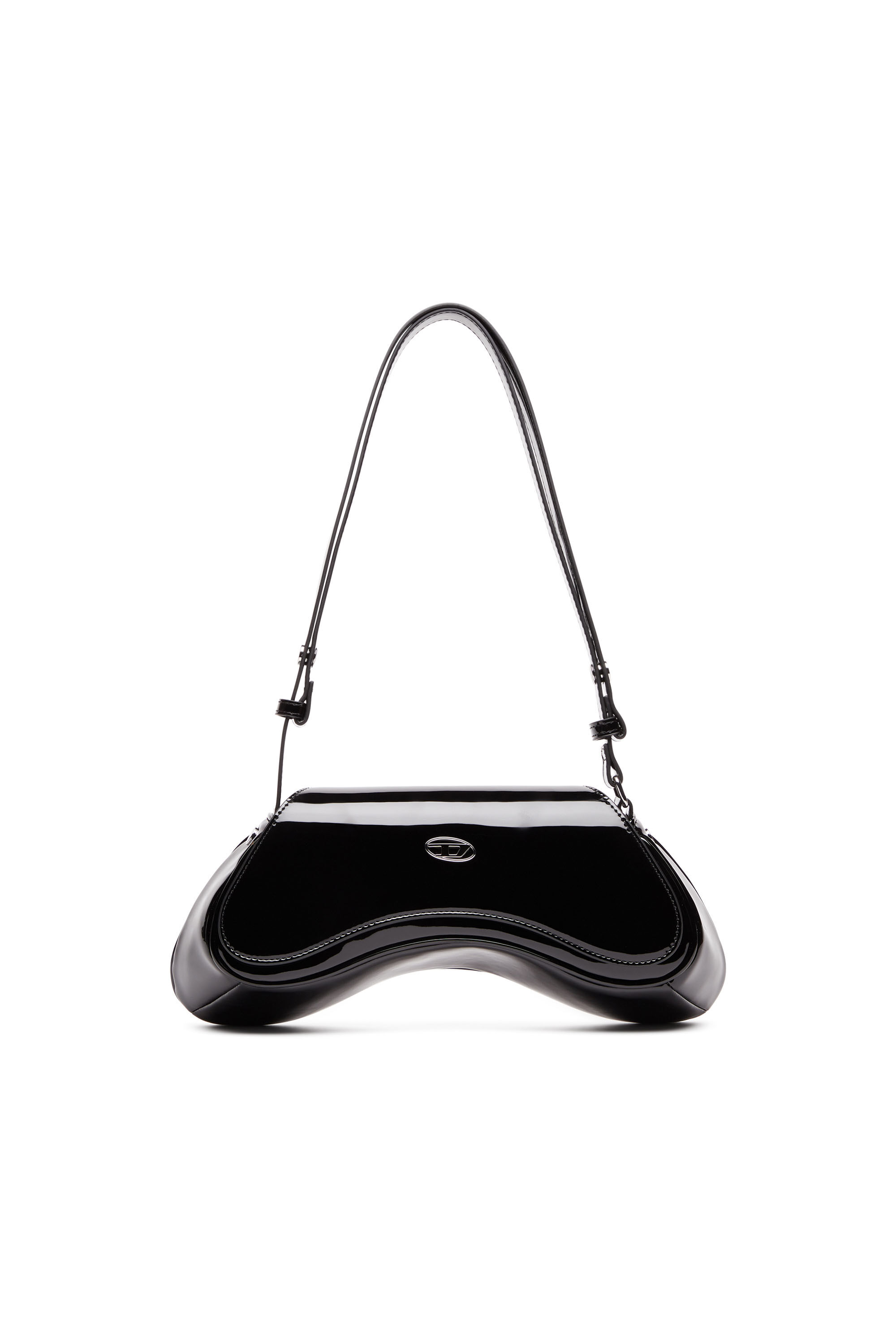 Diesel - PLAY CROSSBODY, Female's Play-Glossy crossbody bag in Black - 1