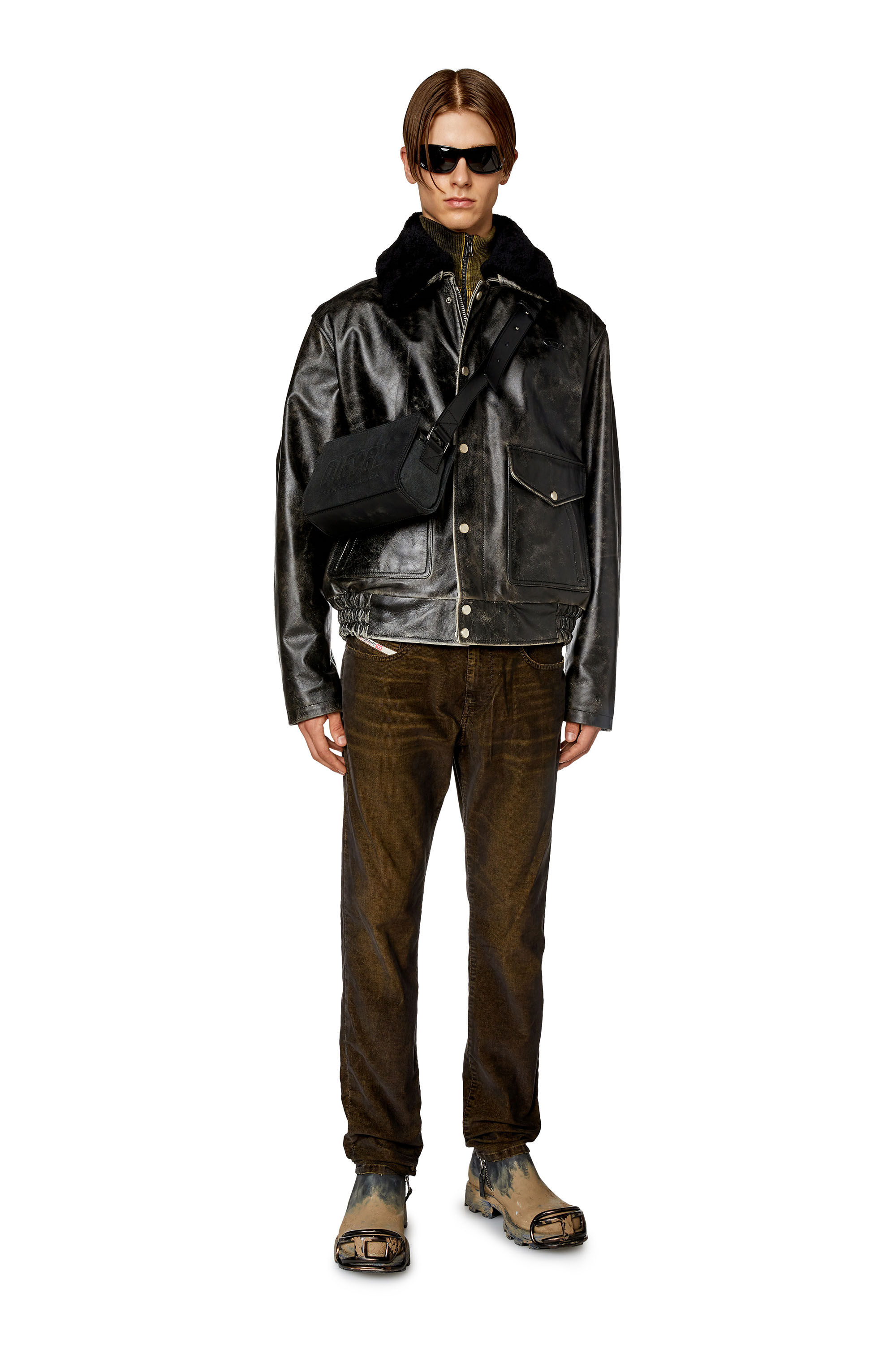 Diesel discount jacket black