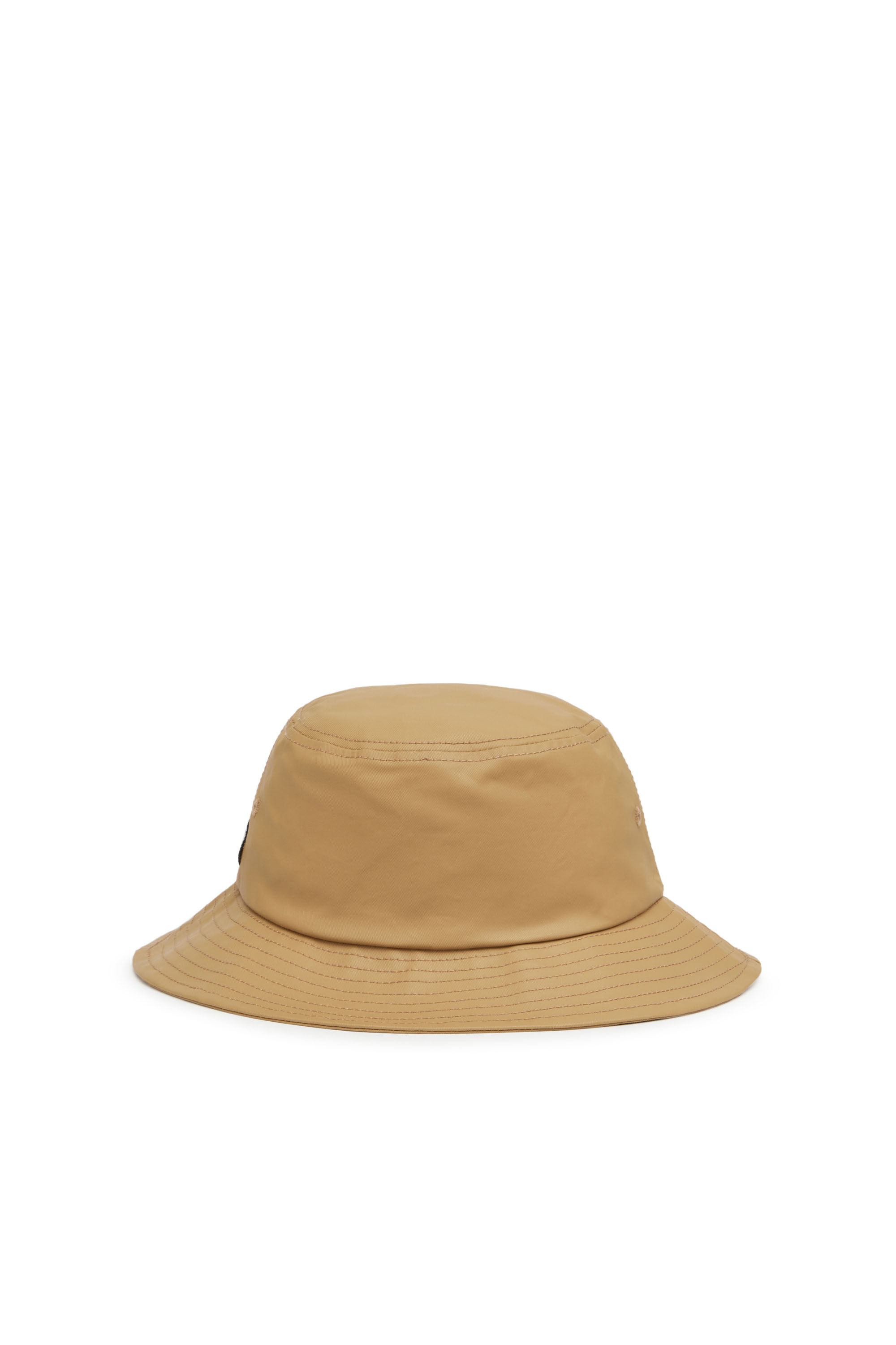 Diesel - C-FISH-COAT, Male Bucket hat in coated twill in Beige - Image 1