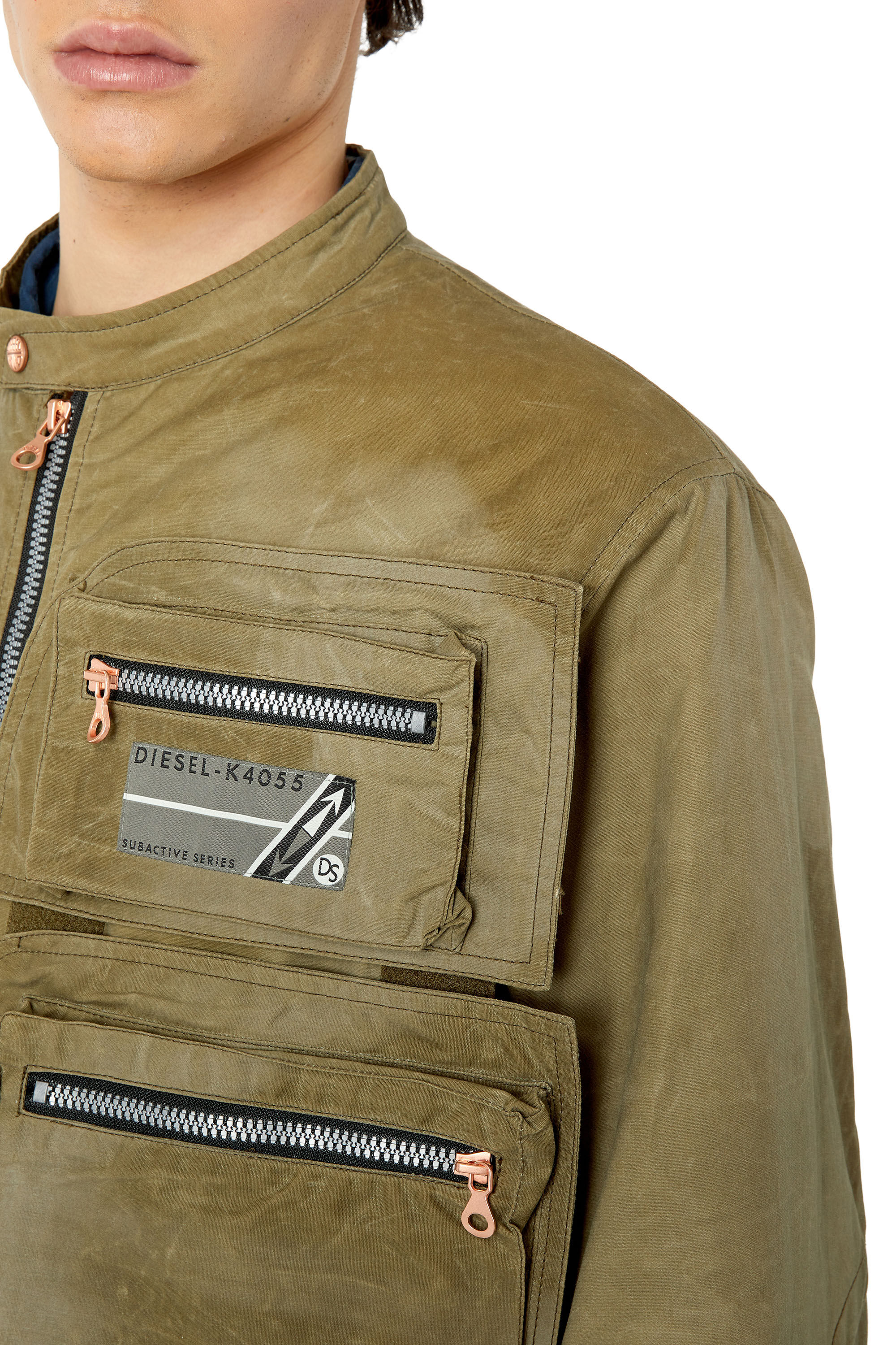 Diesel on sale military jacket