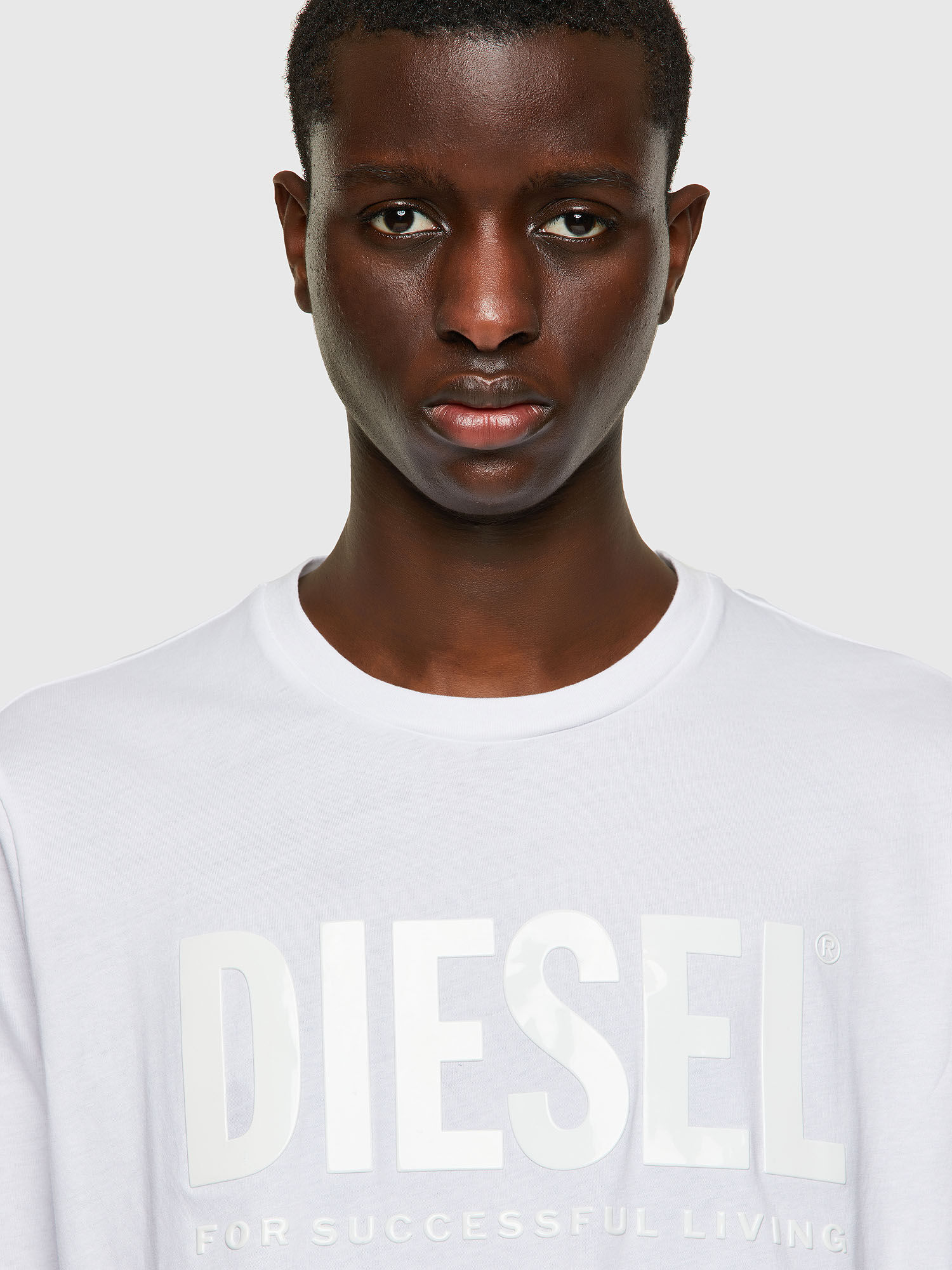 Diesel - T-JUST-INLOGO, Blanc - Image 3