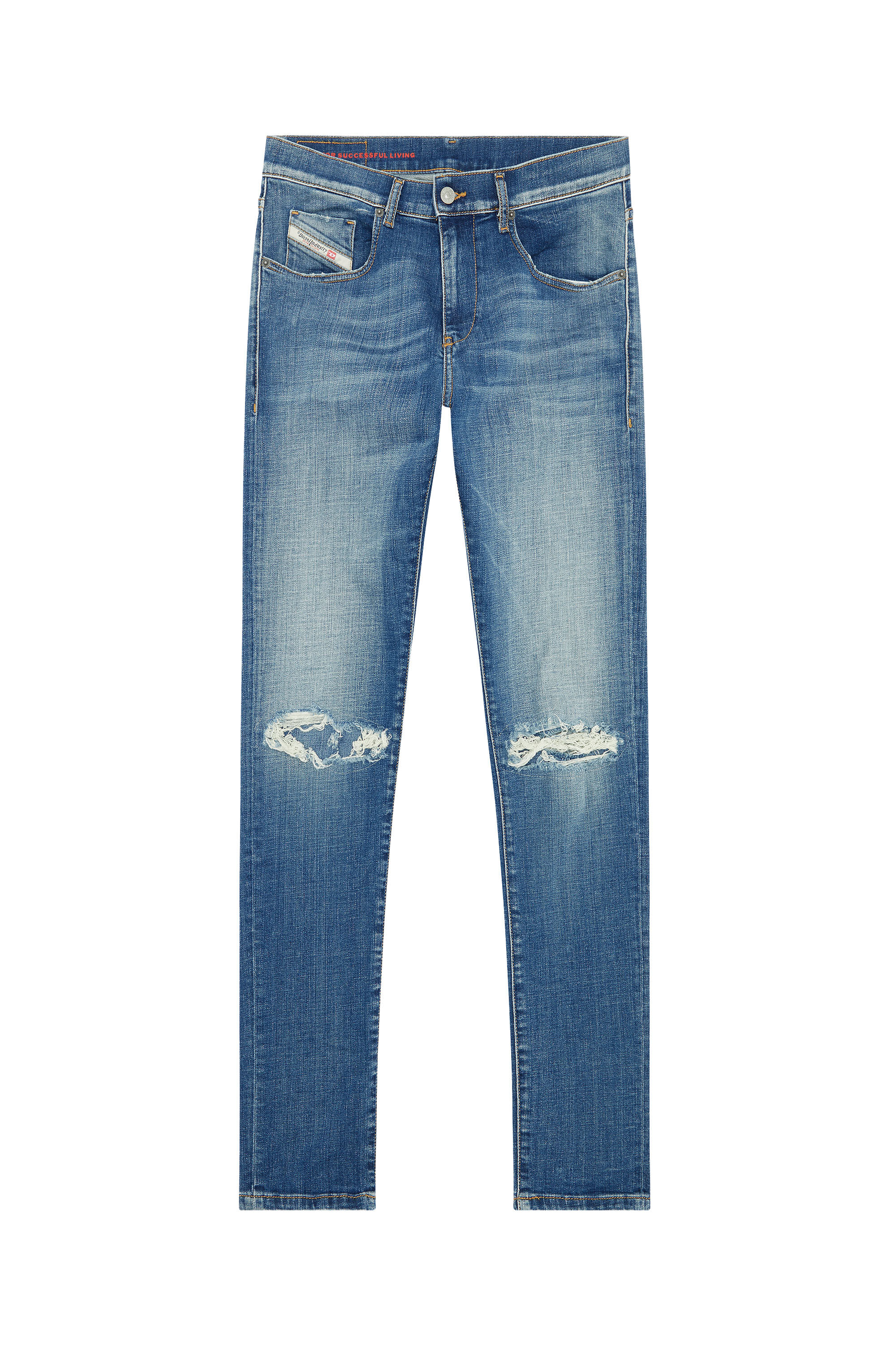 2019 D STRUKT Man Dark blue Jeans Diesel