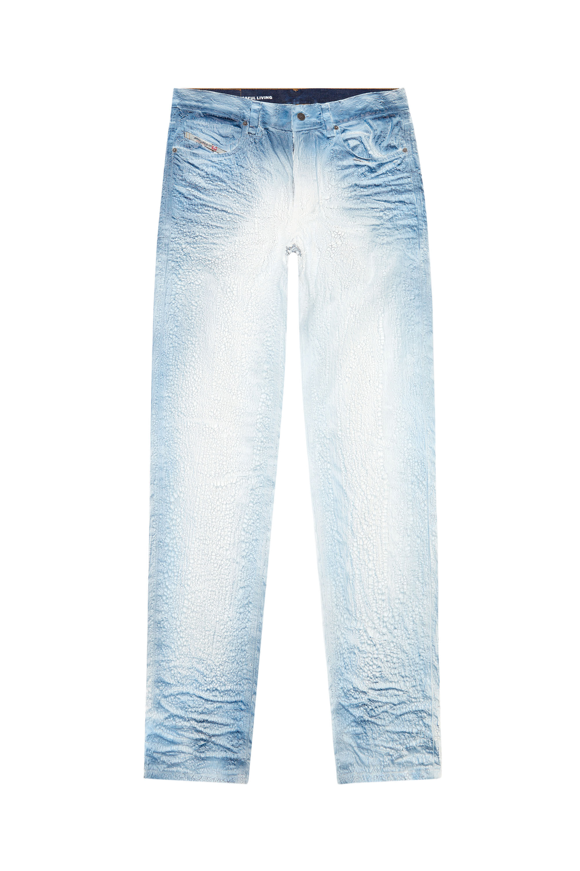 Diesel - Straight Jeans 2010 D-Macs 0NLAW, Bleu Clair - Image 2