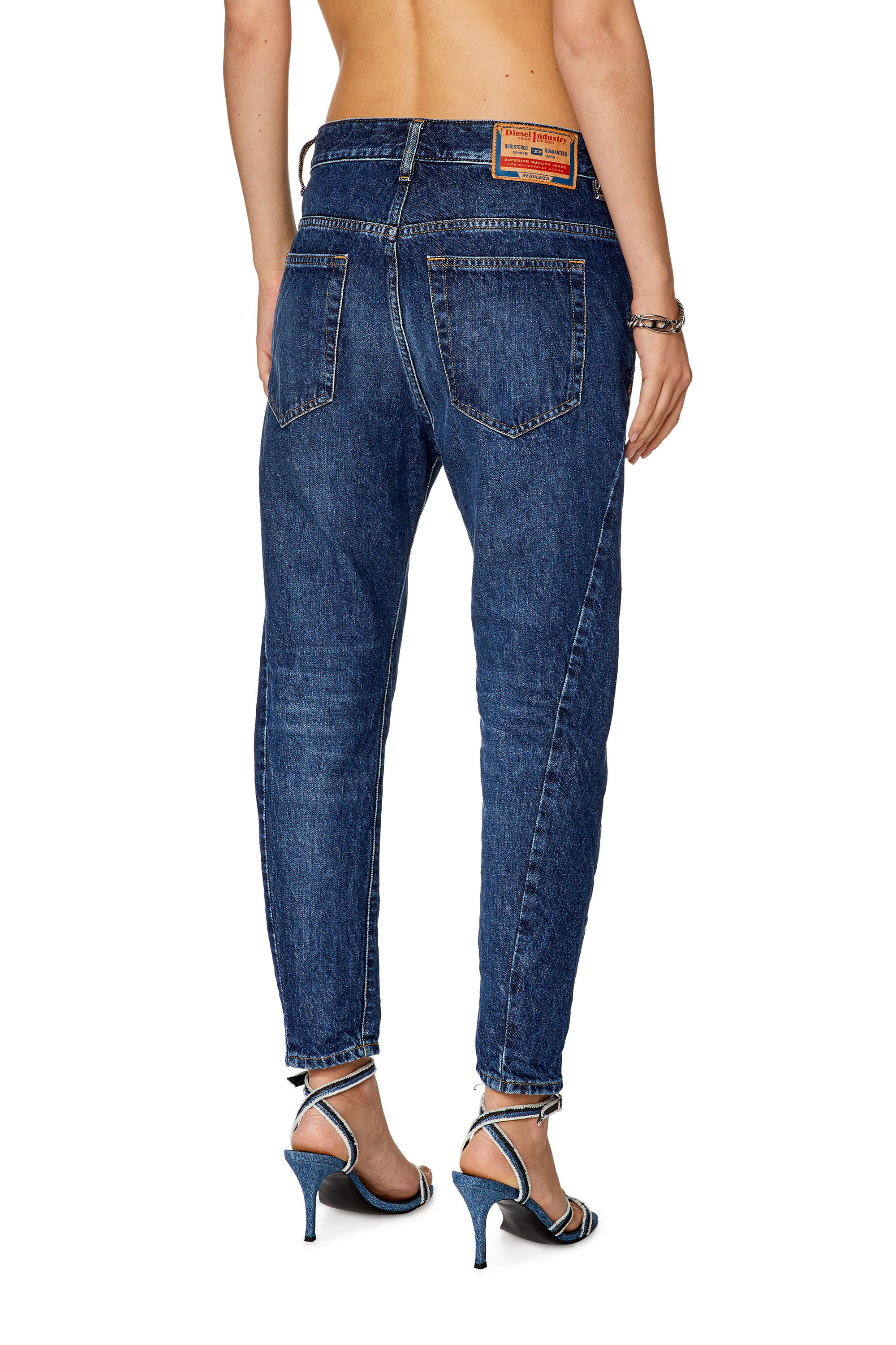 Diesel - Female's Boyfriend Jeans Fayza 09F35, Medium Blue - 5