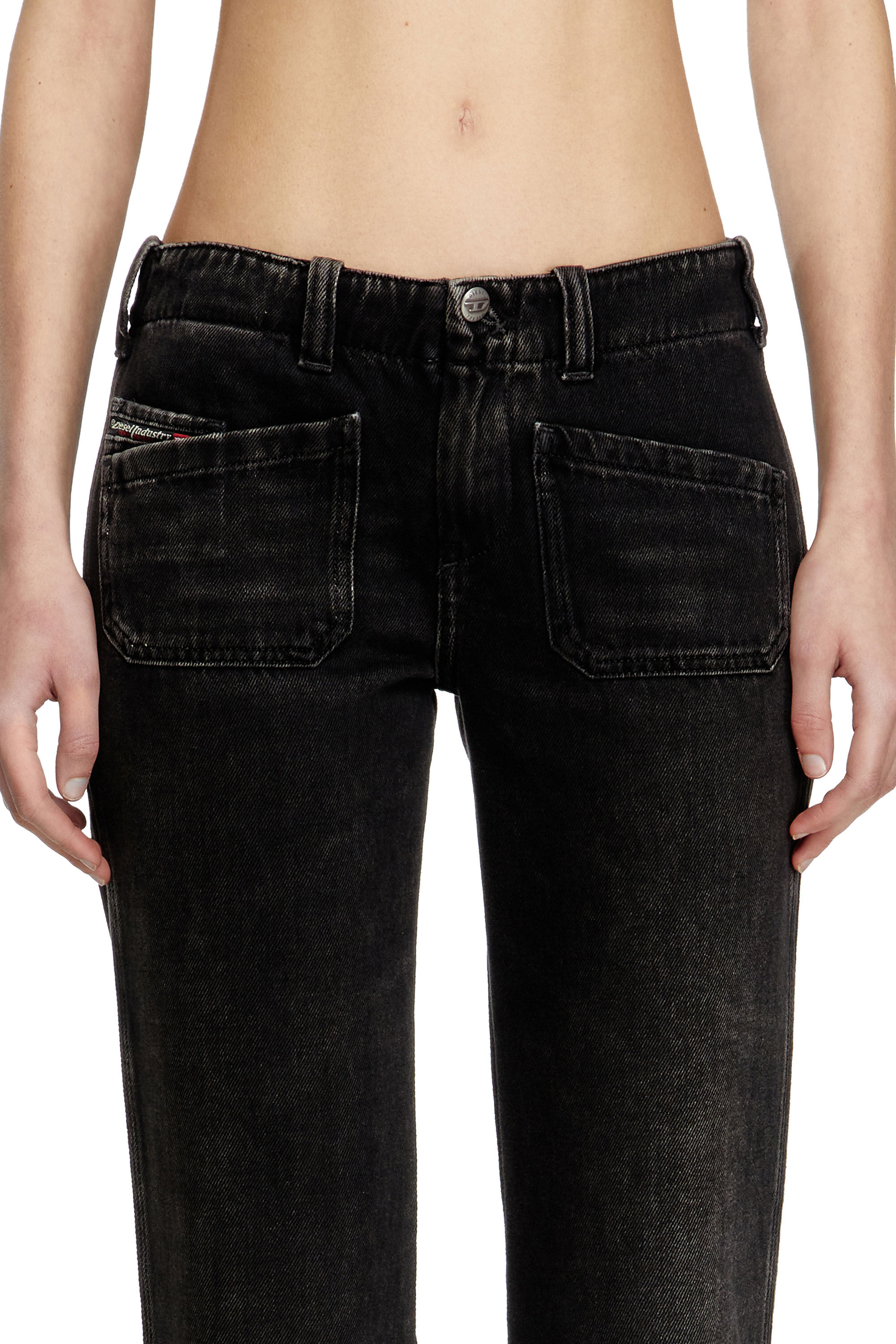 Diesel - Female's Bootcut Jeans D-Keate 09J96, Black/Dark Grey - 4