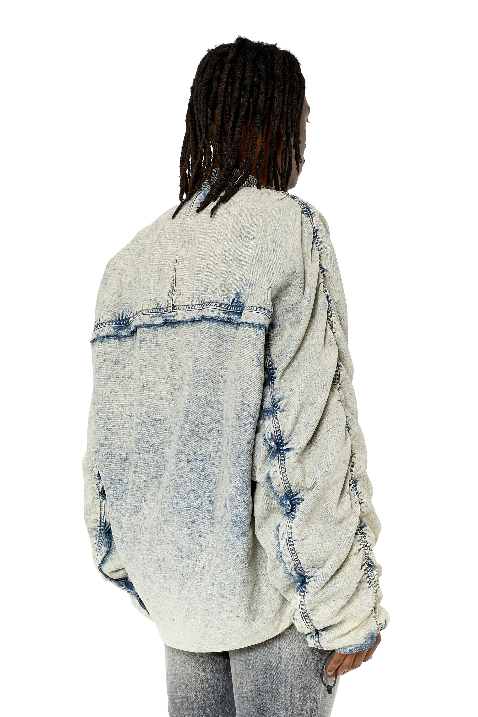 Diesel distressed denim jacket top