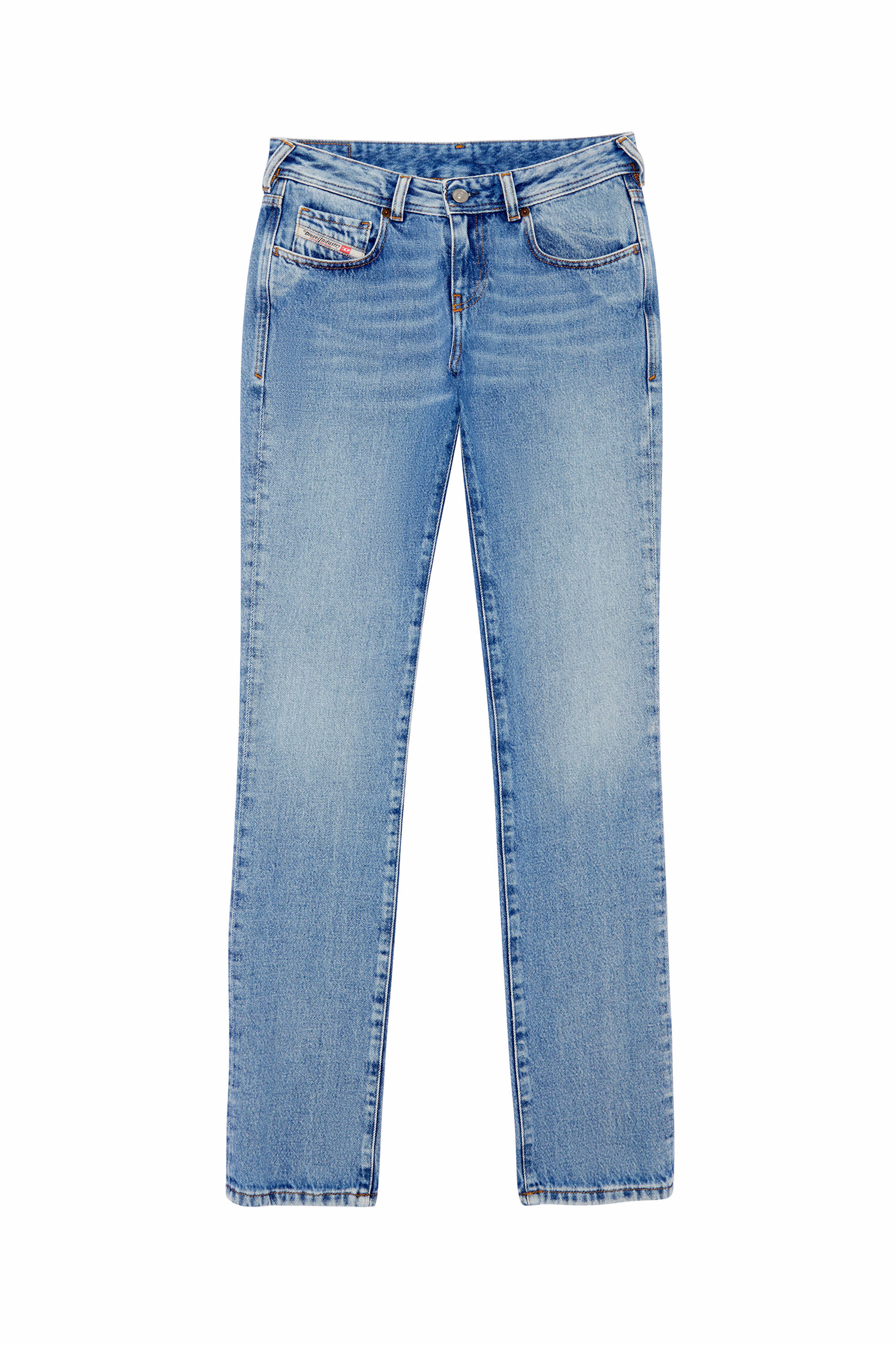 2002 Woman: Straight medium blue Jeans | Diesel